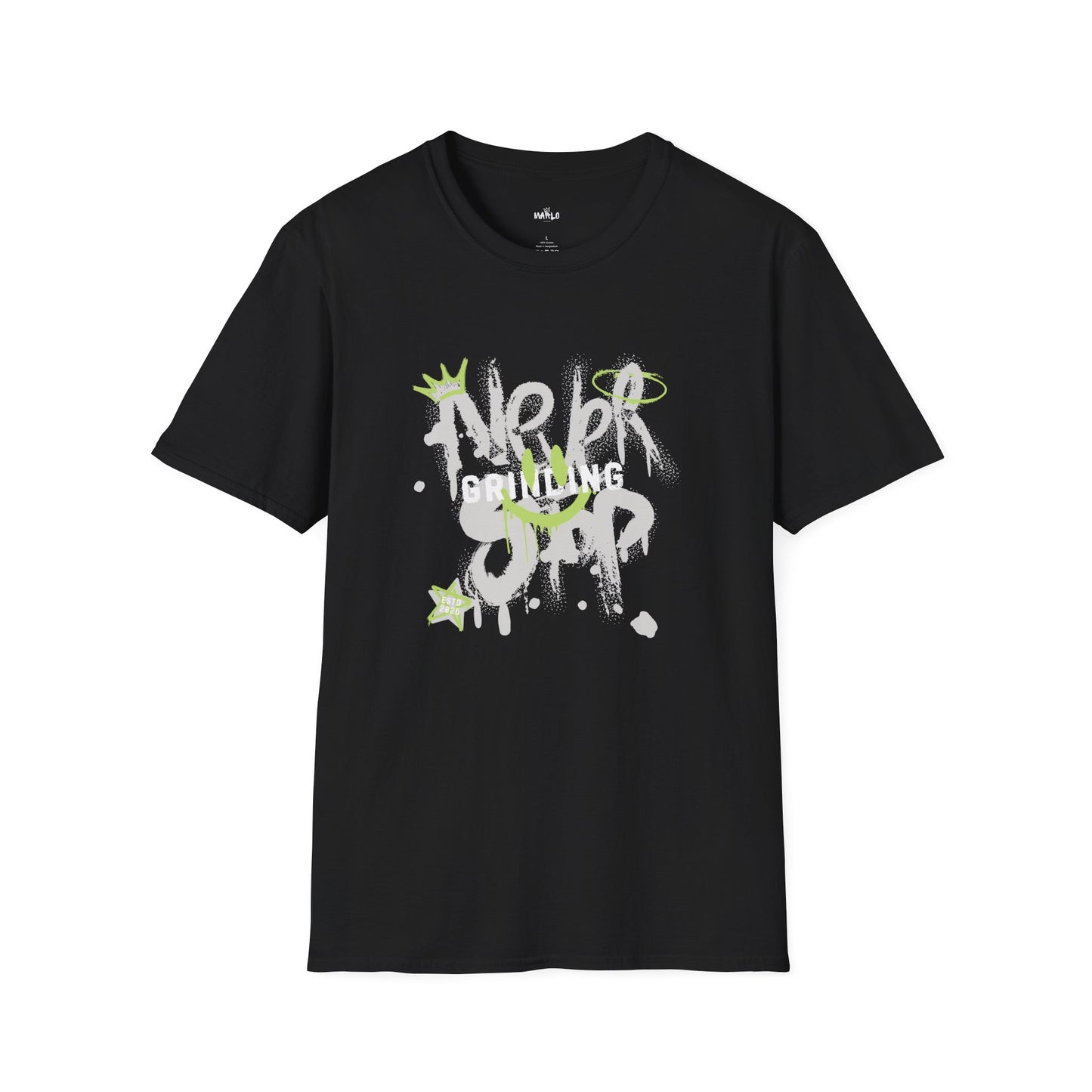 Never Stop Grinding Graffiti Tee