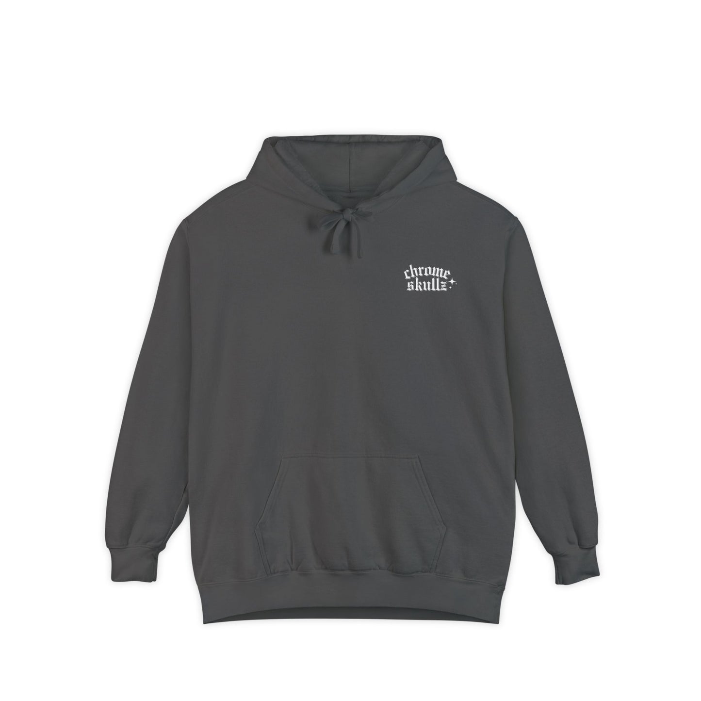 Chrome Skullz Hoodie | Unisex Cozy Sweatshirt | Trendy Streetwear | Halloween Apparel
