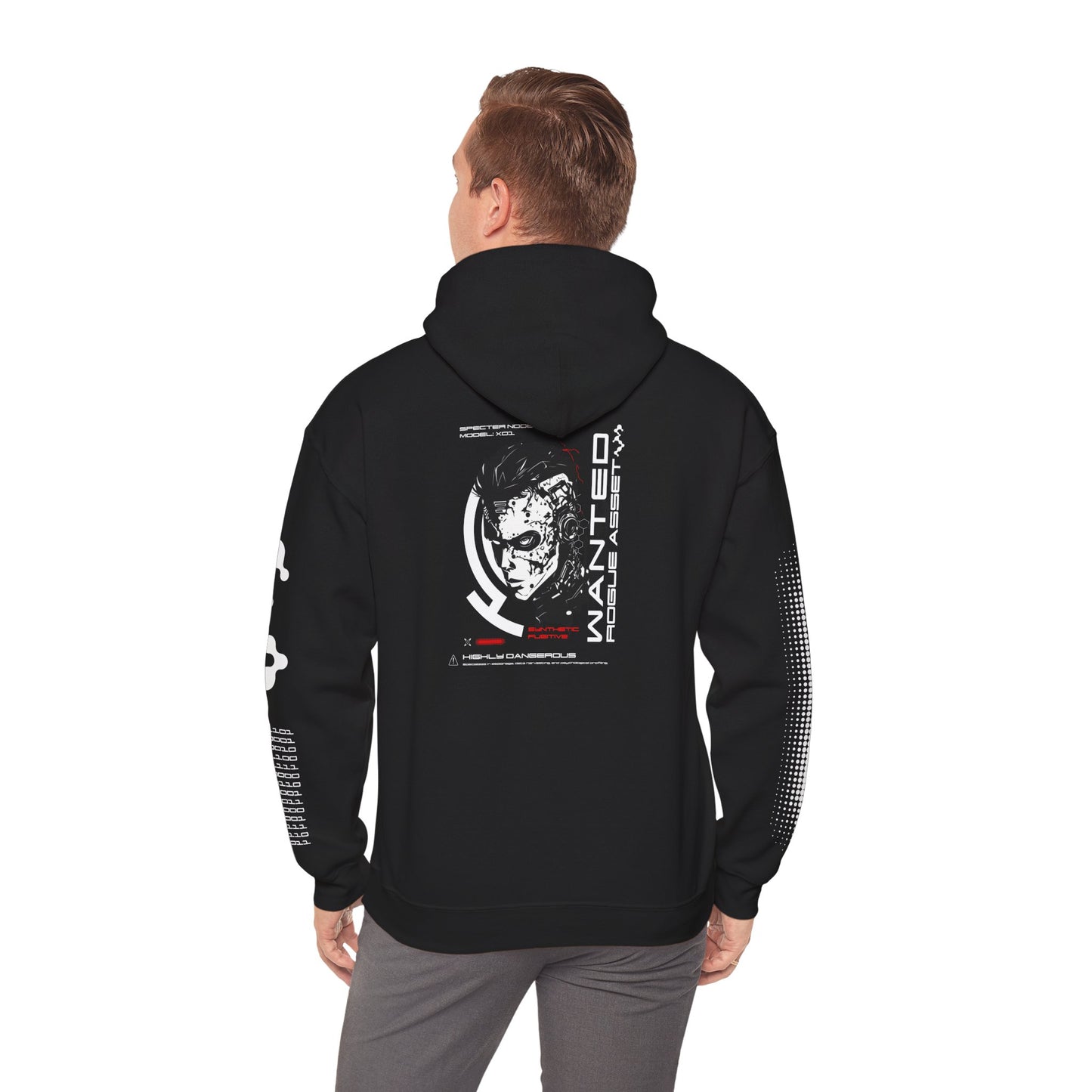 Specter Node X01 Adult Hoodie – Rogue Asset Series