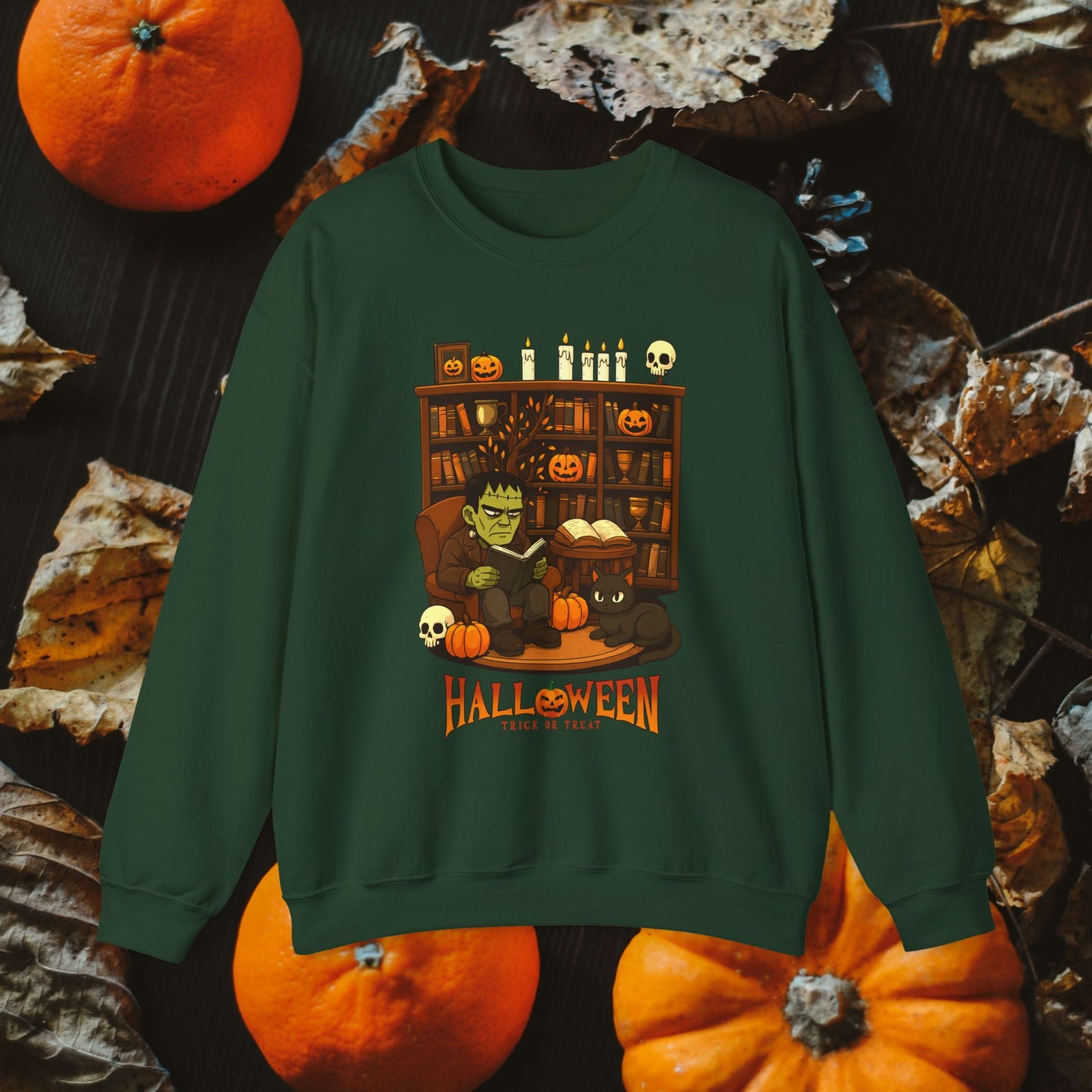 Frankenstein’s Cozy Read – Halloween Sweatshirt