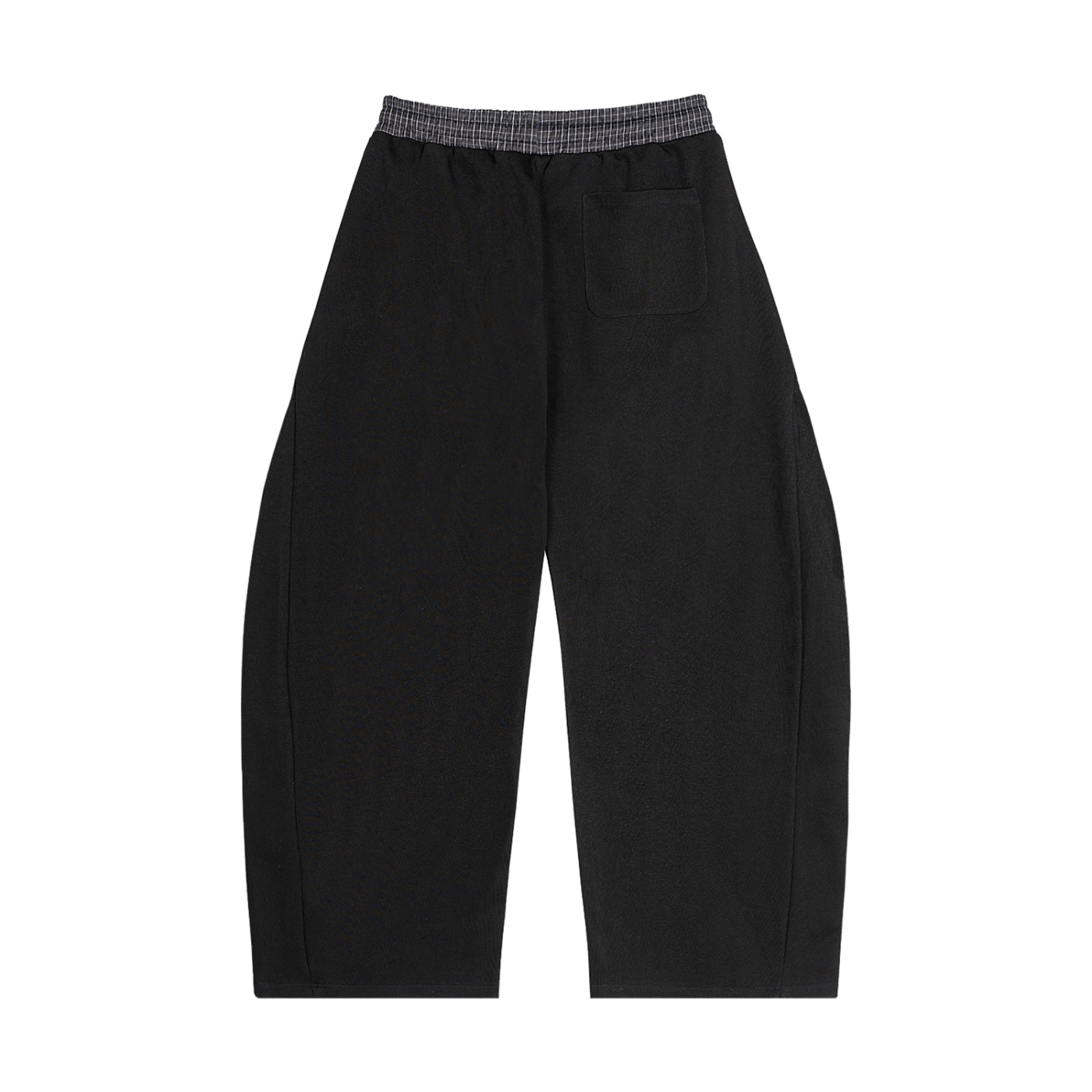 unisex sweatpants,contrast waistband pants,cotton blend barrel sweatpants,casual streetwear pants,modern relaxed fit,MARLO Fashions,barrel pants,wide leg sweats