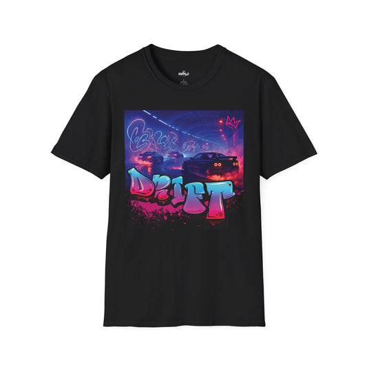 Neon Drift Kings Adult Tee – Street Racing Edition