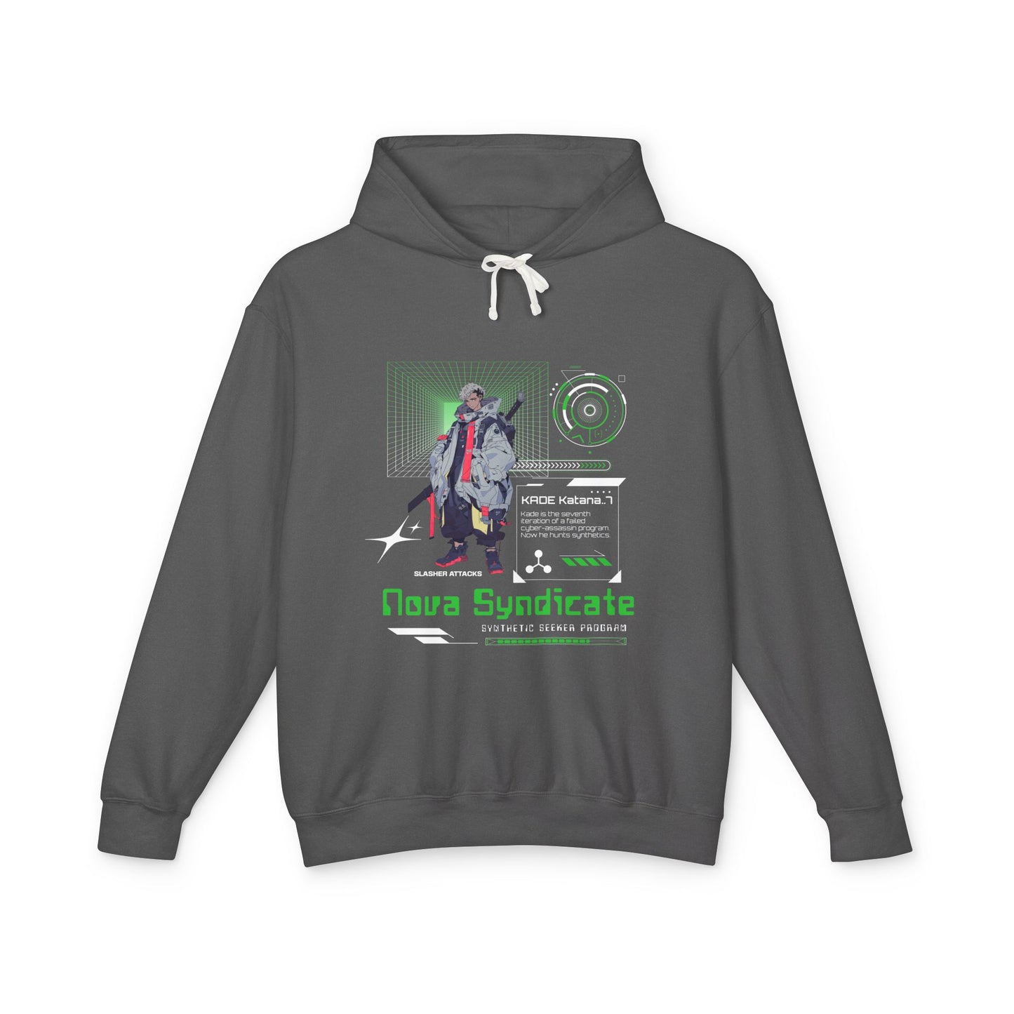 Nova Syndicate Cyberpunk Hoodie - KADE Katana Edition