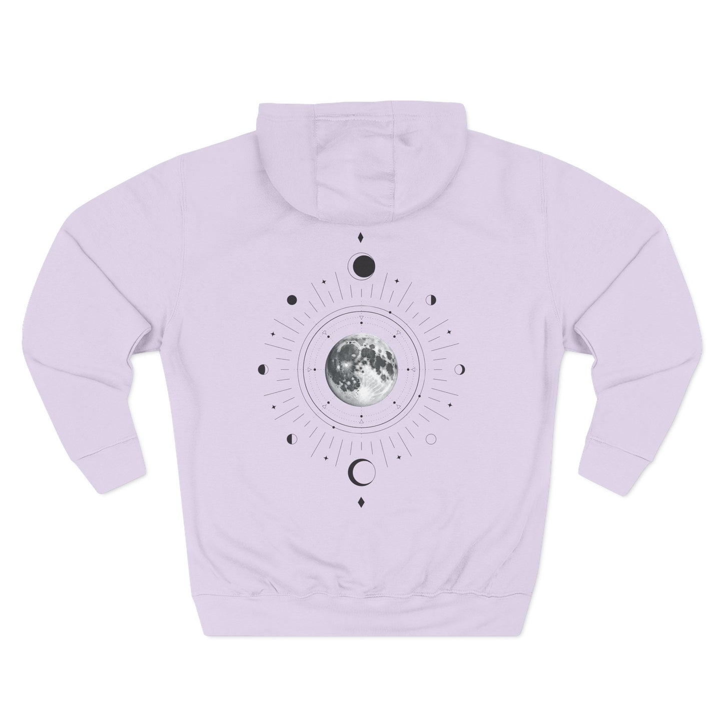 LUNA Moon Phase Hoodie | Cosmic streetwear