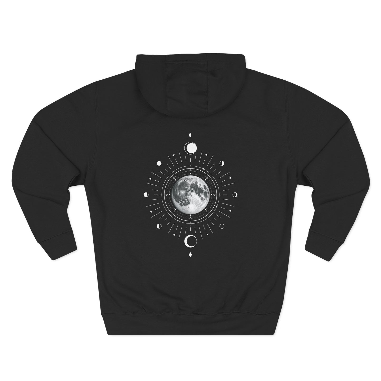 LUNA Moon Phase Hoodie | Cosmic streetwear
