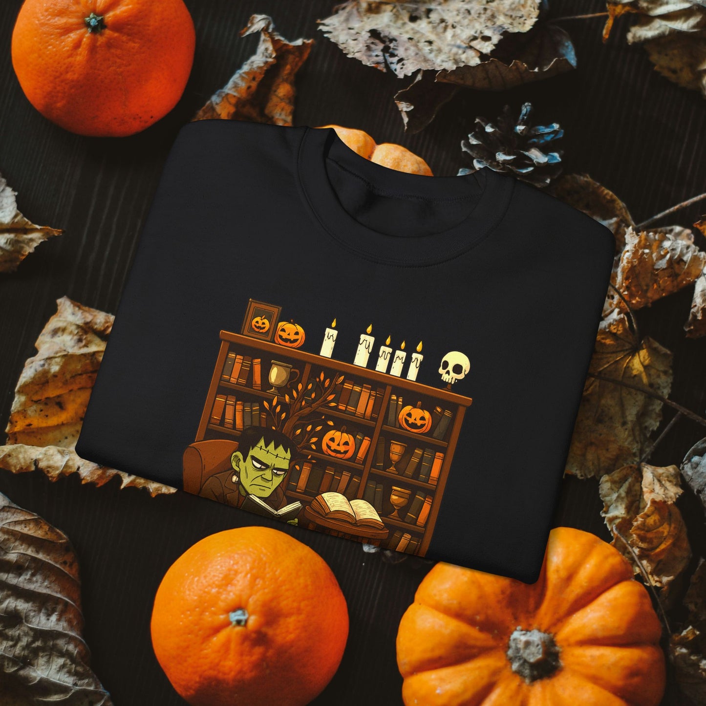 Frankenstein’s Cozy Read – Halloween Sweatshirt