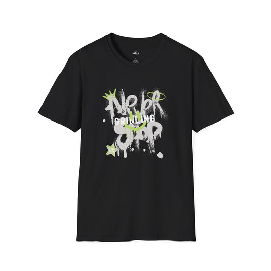 Never Stop Grinding Graffiti Tee