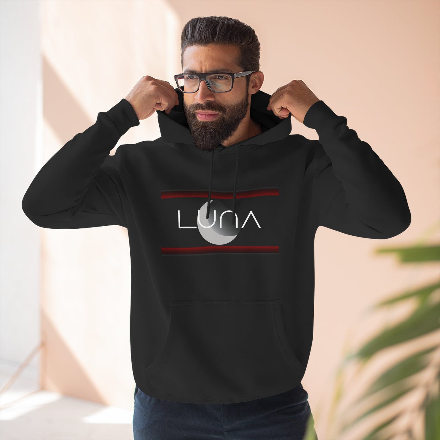 LUNA Moon Phase Hoodie | Cosmic streetwear