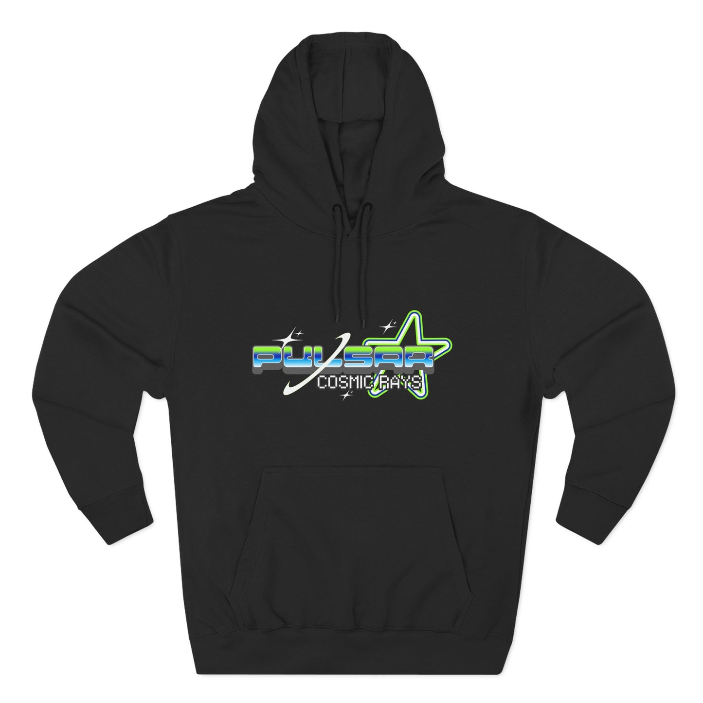 PULSAR Cosmic Ray Hoodie | Y2K Starburst Edition