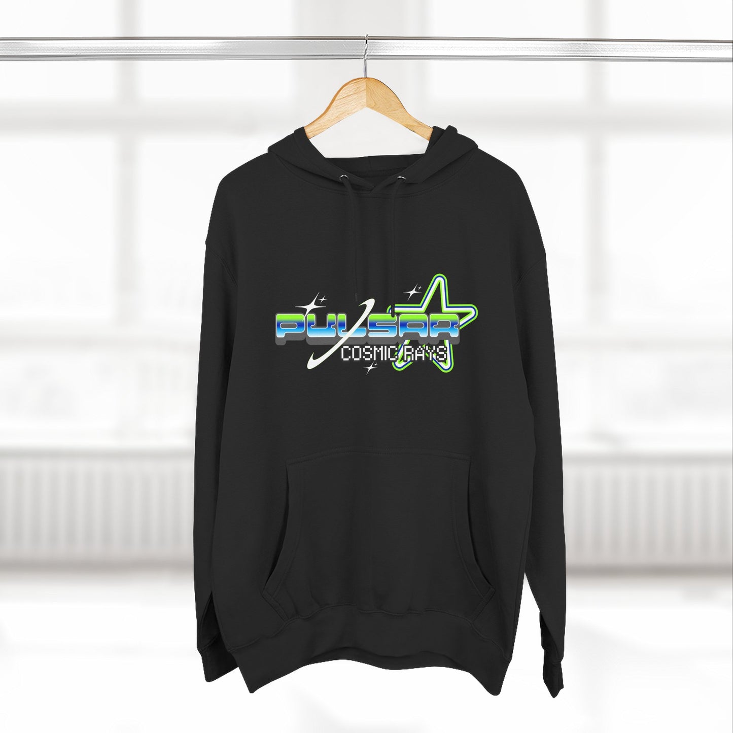 PULSAR Cosmic Ray Hoodie | Y2K Starburst Edition