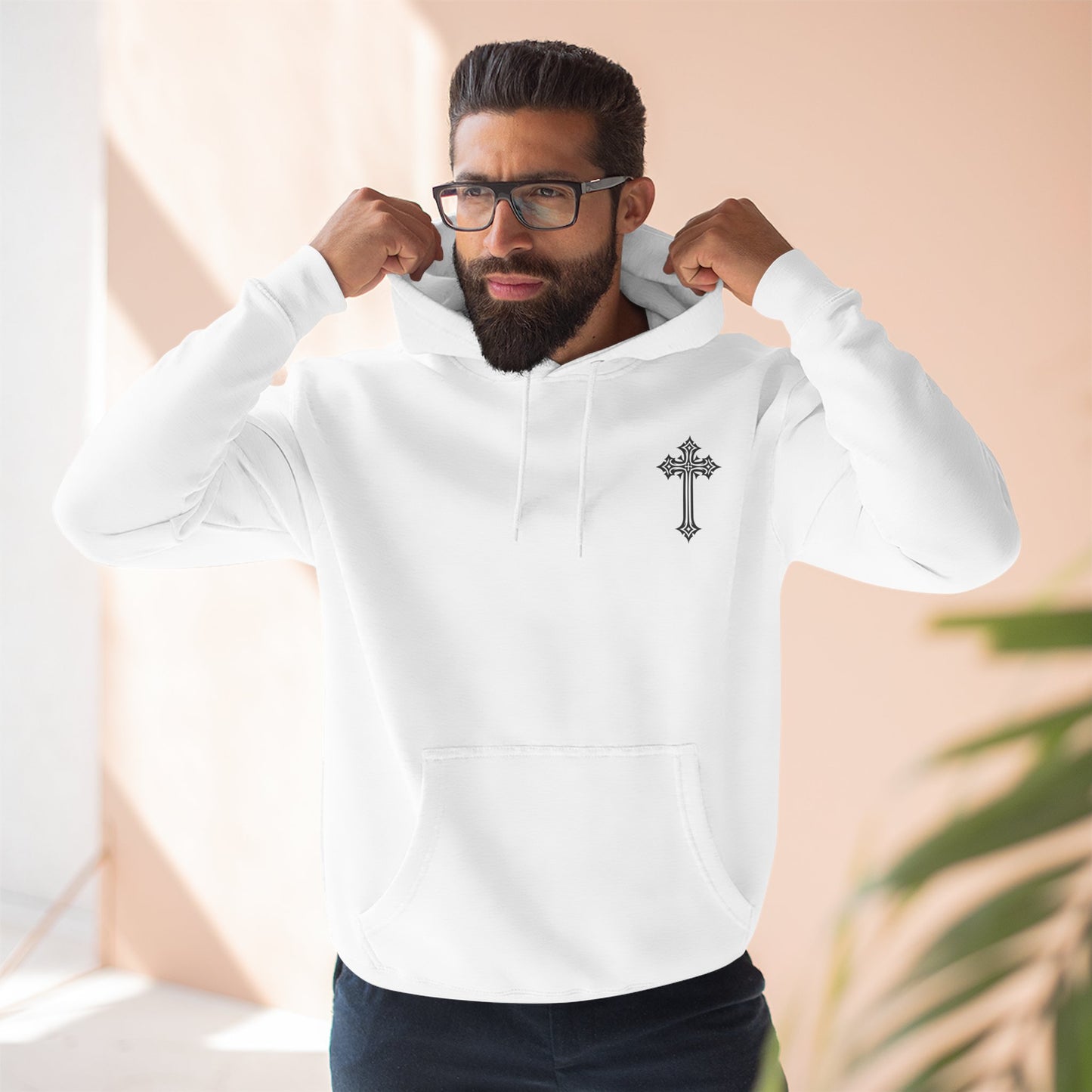 Gothic Cross Adult Hoodie