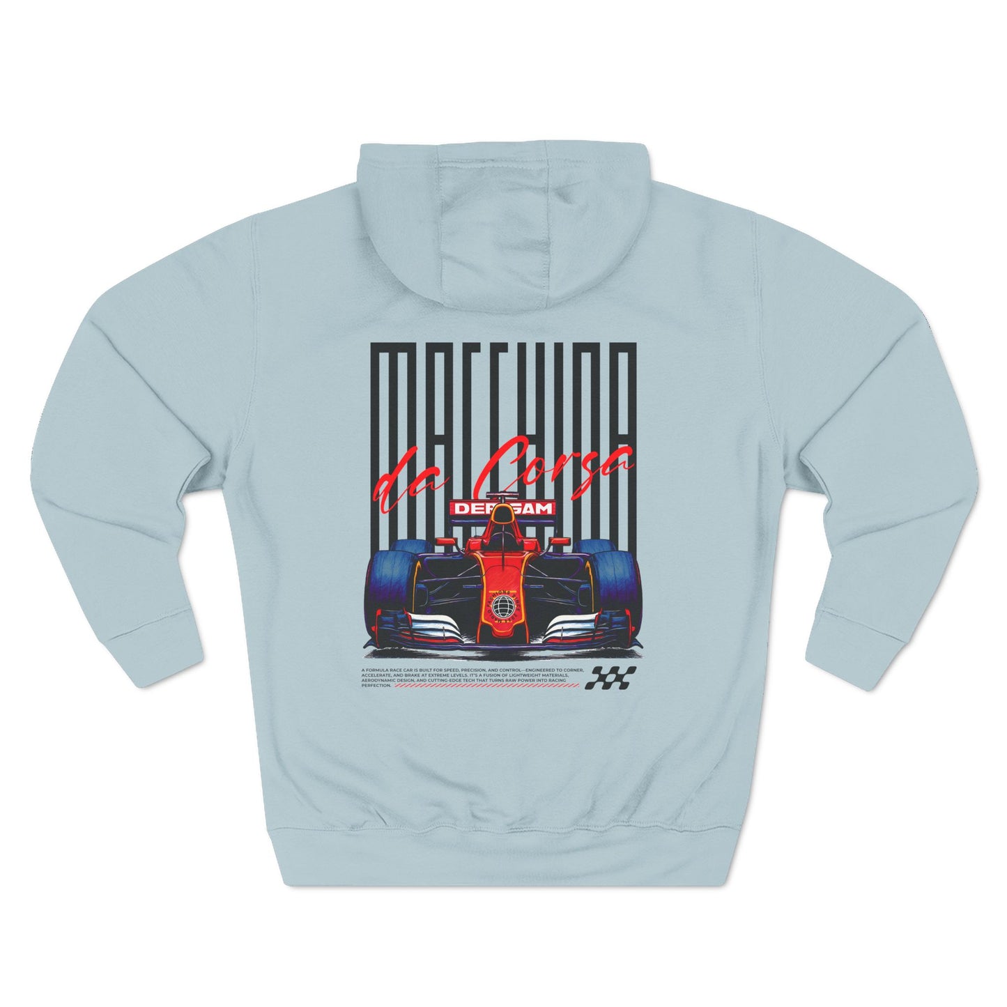 Macchina da Corsa Hoodie – Redline Edition