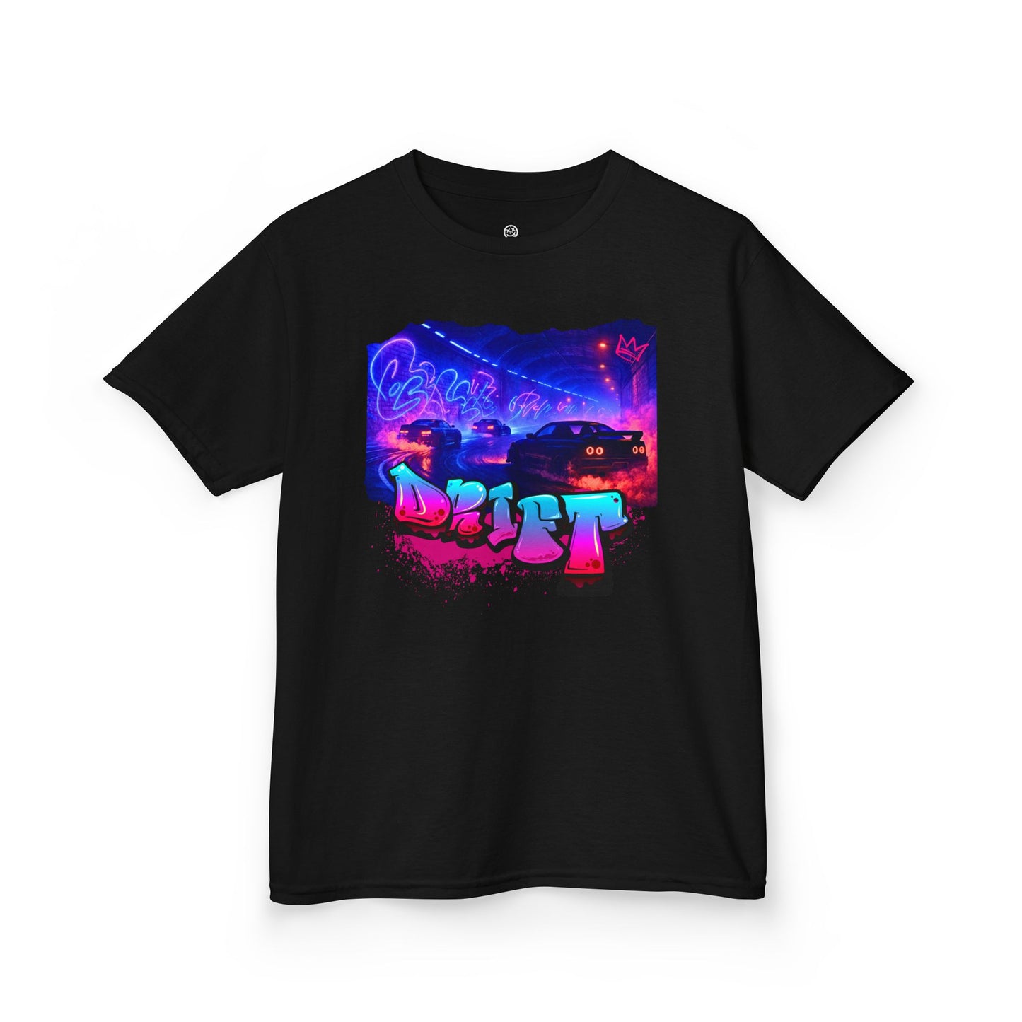 Neon Drift Kings Youth Tee – Street Racing Edition