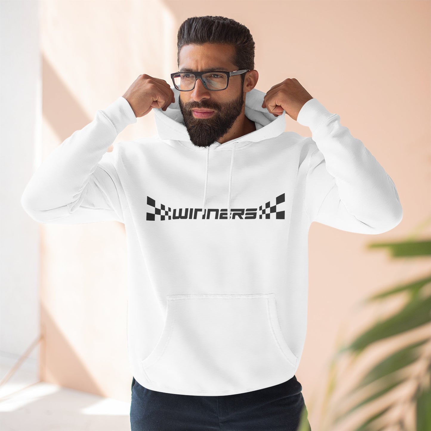 Winners Racing Hoodie — Motorsport Victory Edition