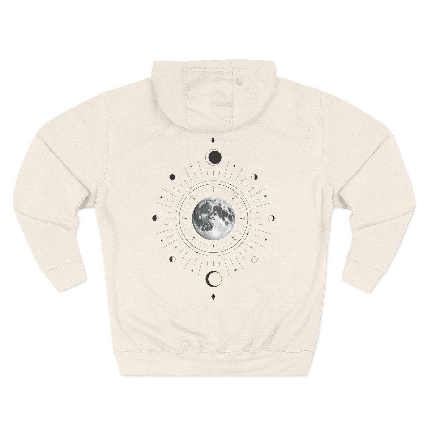 LUNA Moon Phase Hoodie | Cosmic streetwear