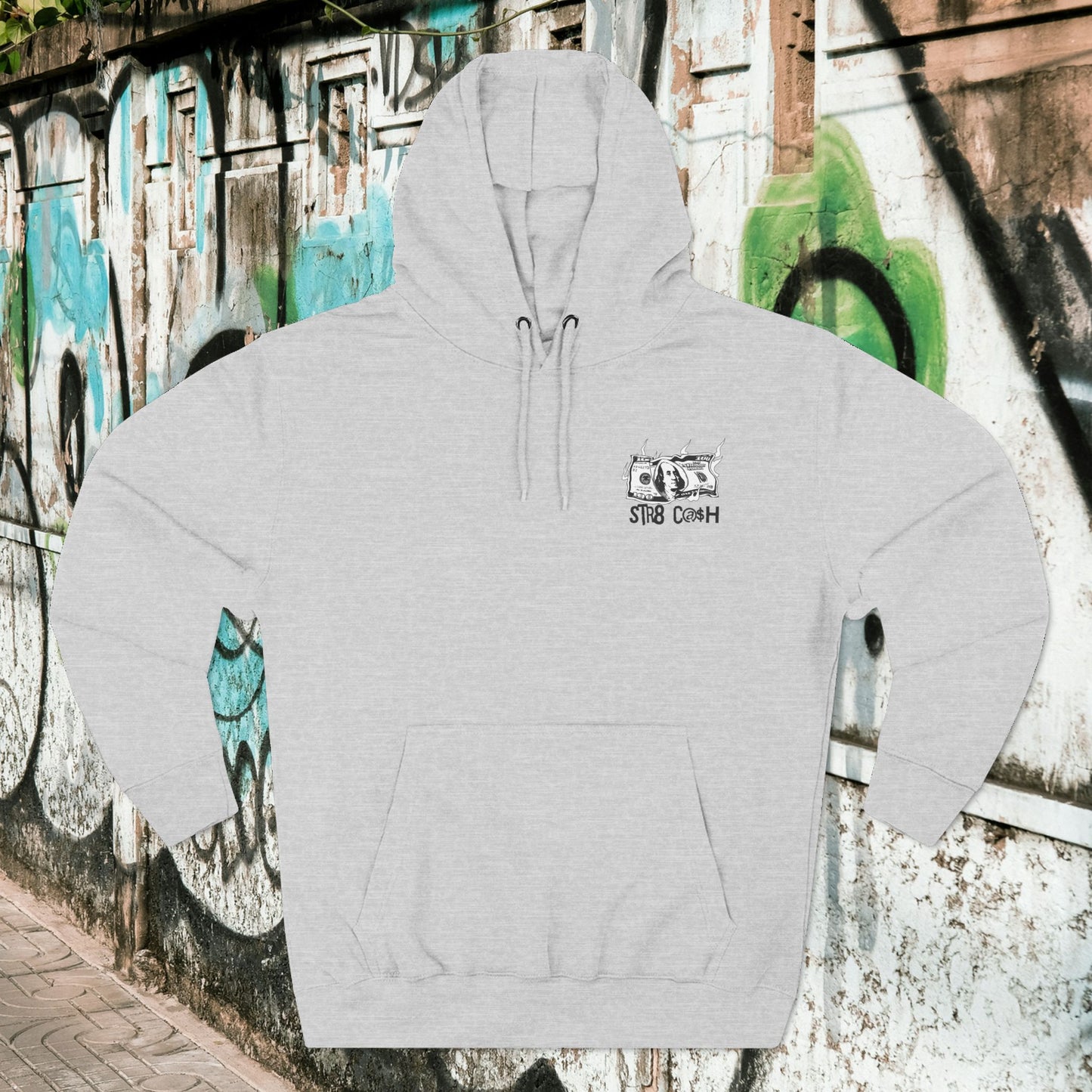 STR8 C@$H Benjamins Hoodie – Burn Fast, Flex Hard
