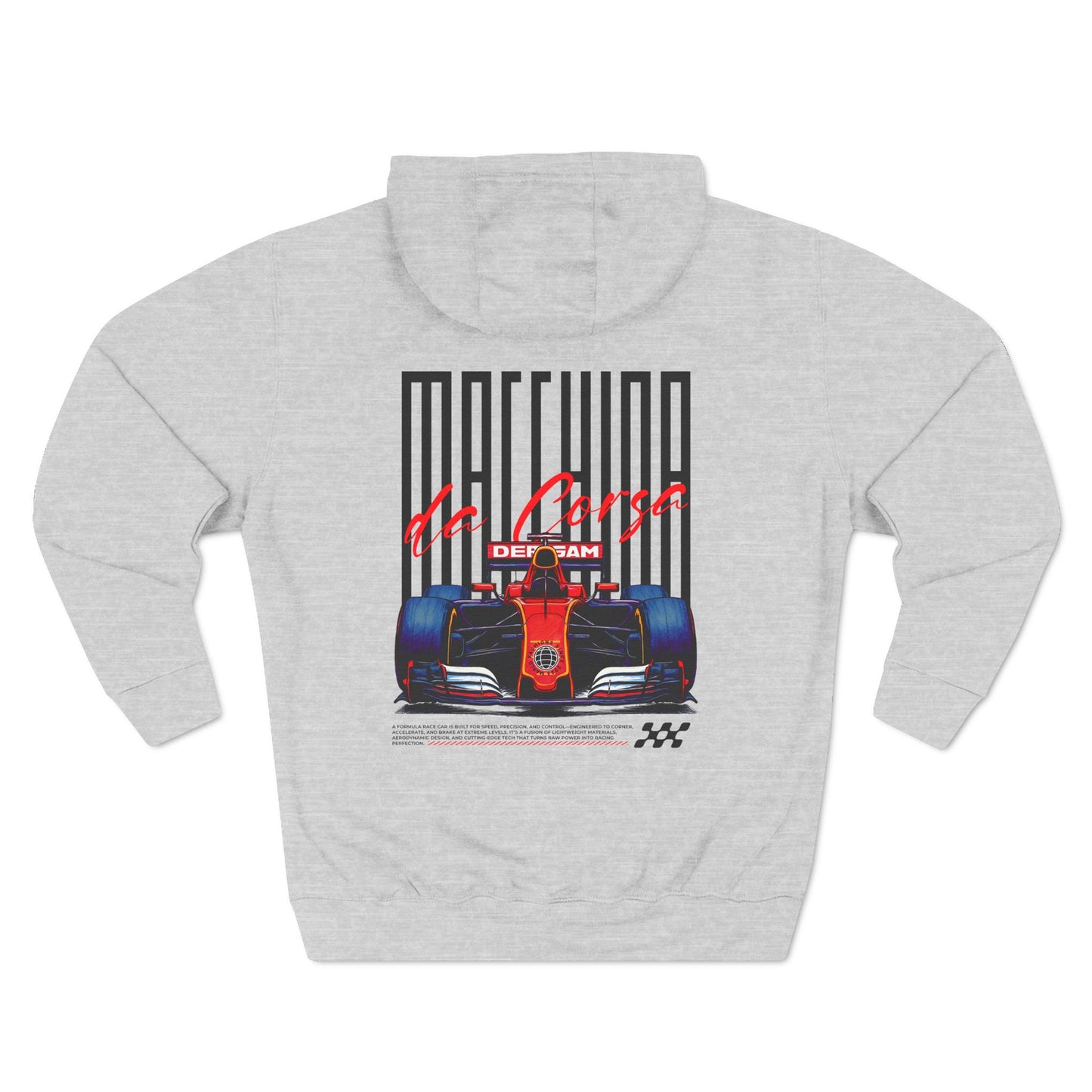 Macchina da Corsa Hoodie – Redline Edition