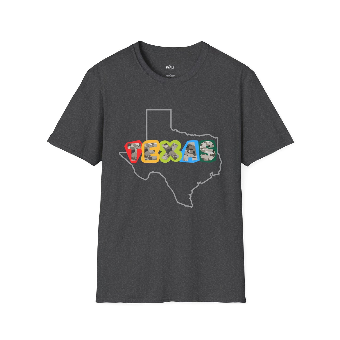 Texas Graphic Tee, Unisex Softstyle T-Shirt, Texas Pride Shirt, Casual Wear, Gift for Texans, Summer Apparel