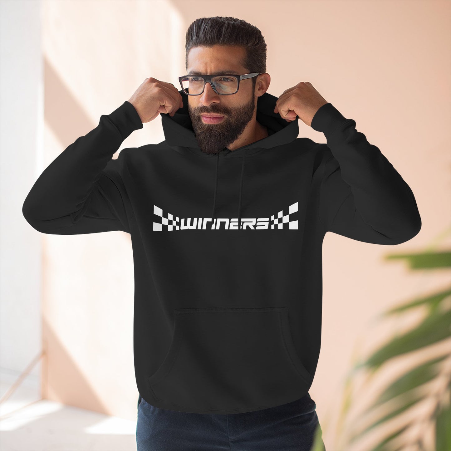 Winners Racing Hoodie — Motorsport Victory Edition
