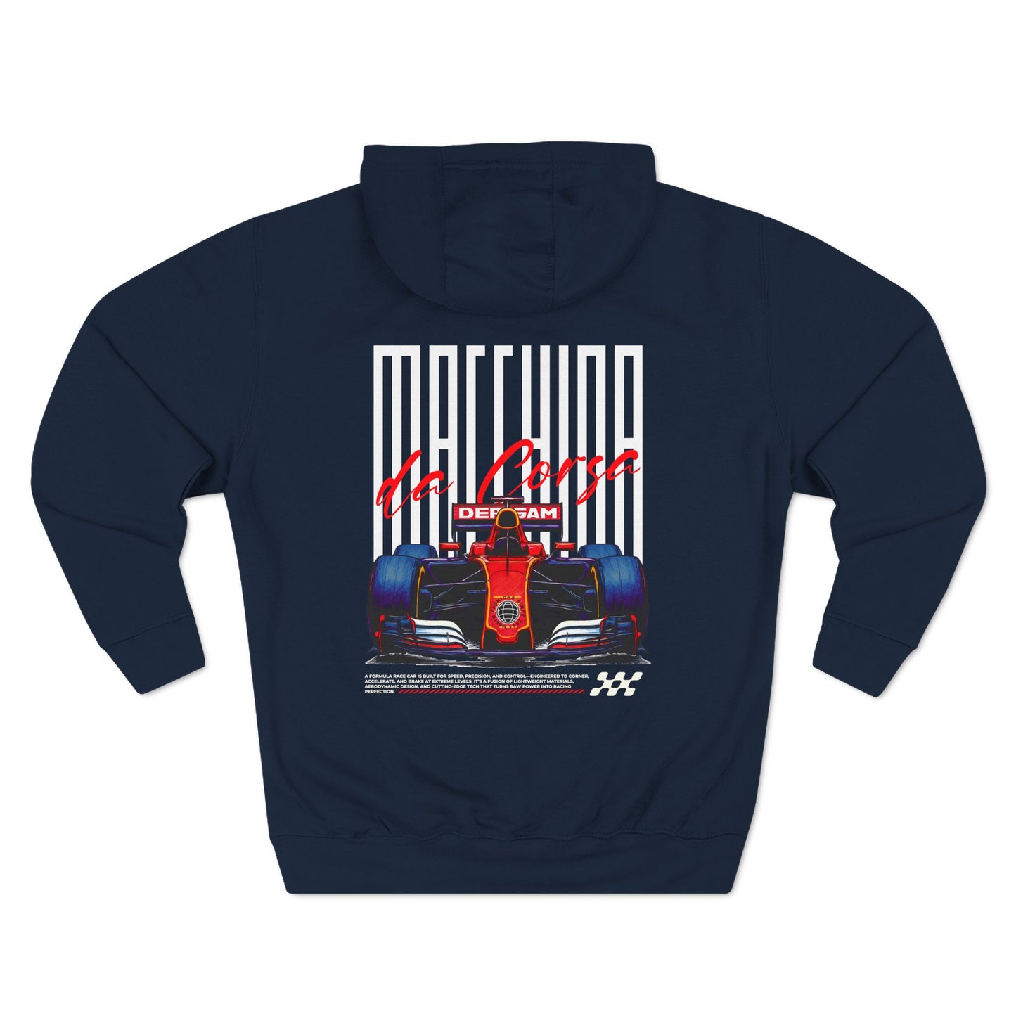 Macchina da Corsa Hoodie – Redline Edition