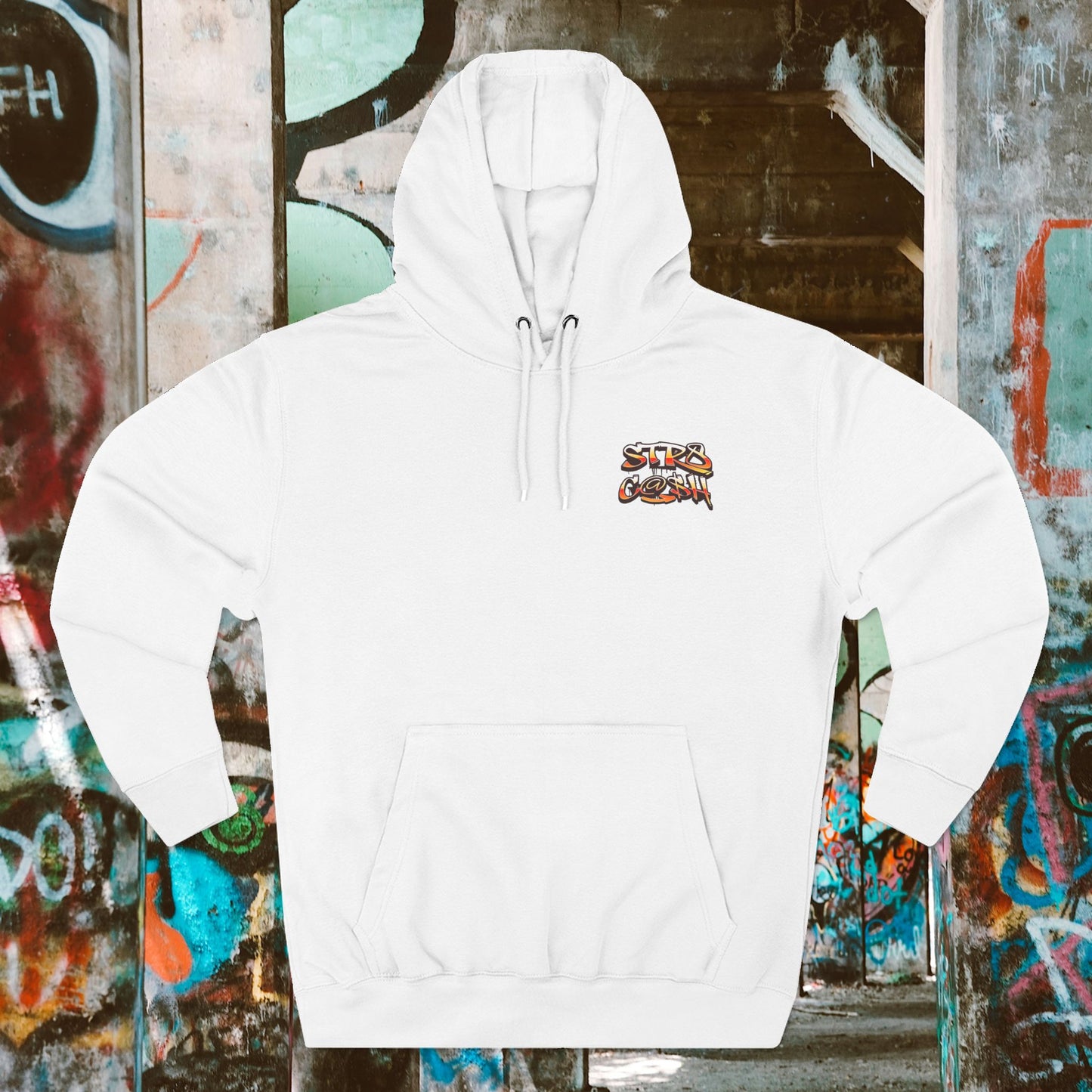 STR8 C@$H Flame Hoodie – Urban Heat, No Cap