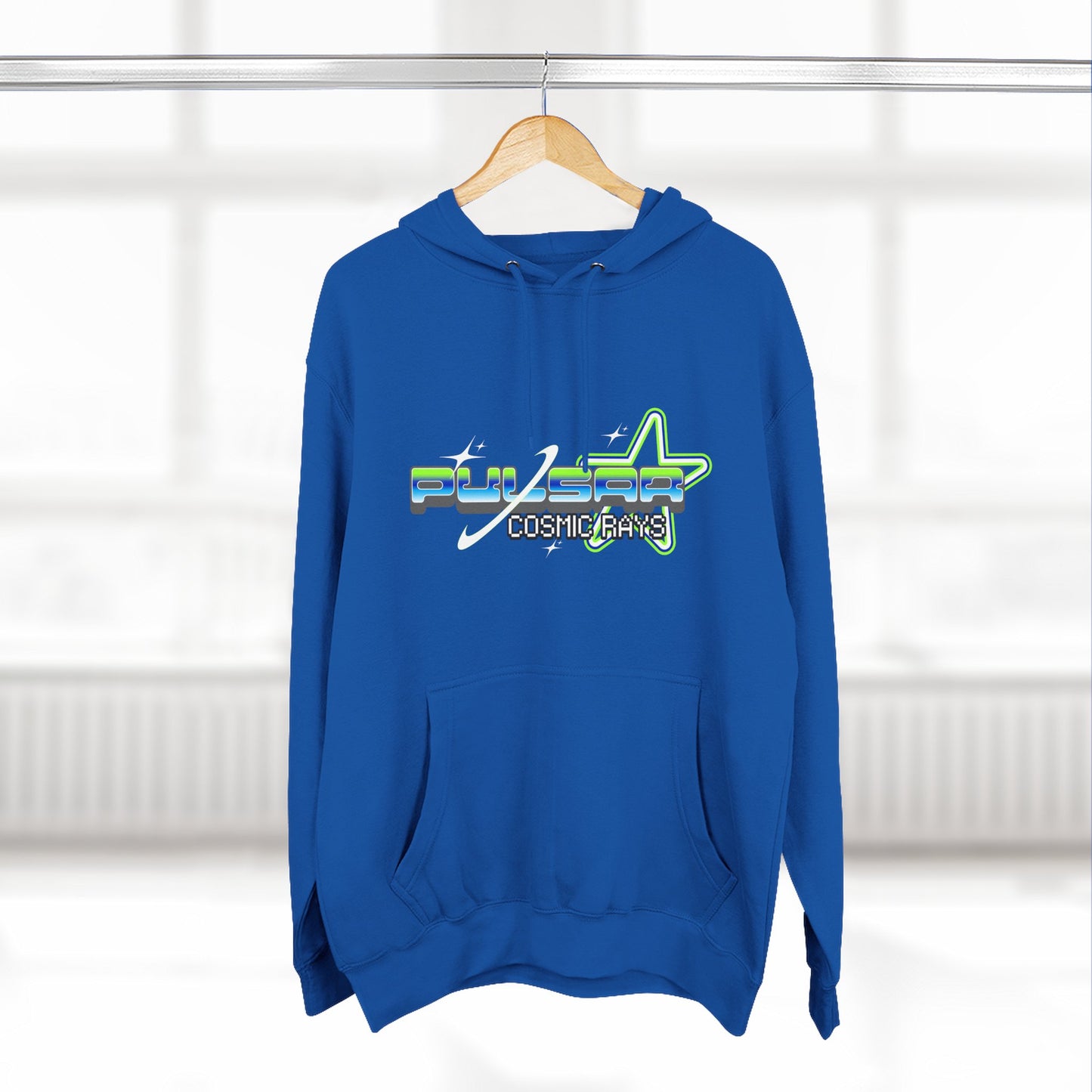 PULSAR Cosmic Ray Hoodie | Y2K Starburst Edition