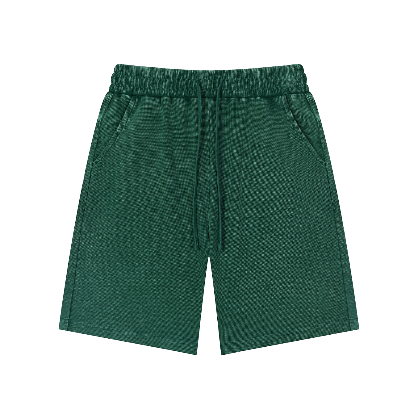 unisex waffle knit shorts,mineral wash shorts,cotton blend shorts,textured streetwear shorts,vintage casual shorts,MARLO Fashions,breathable summer shorts