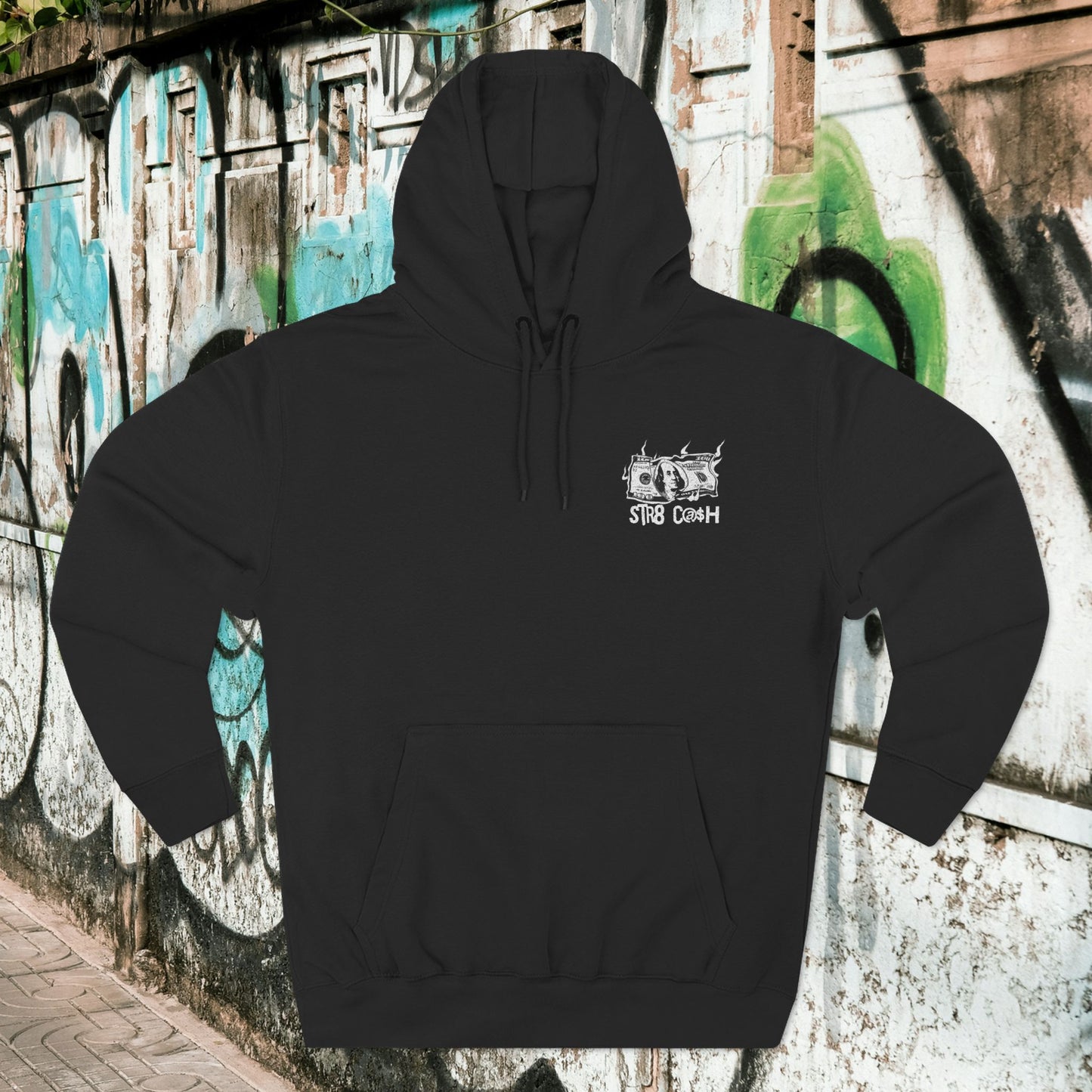STR8 C@$H Benjamins Hoodie – Burn Fast, Flex Hard