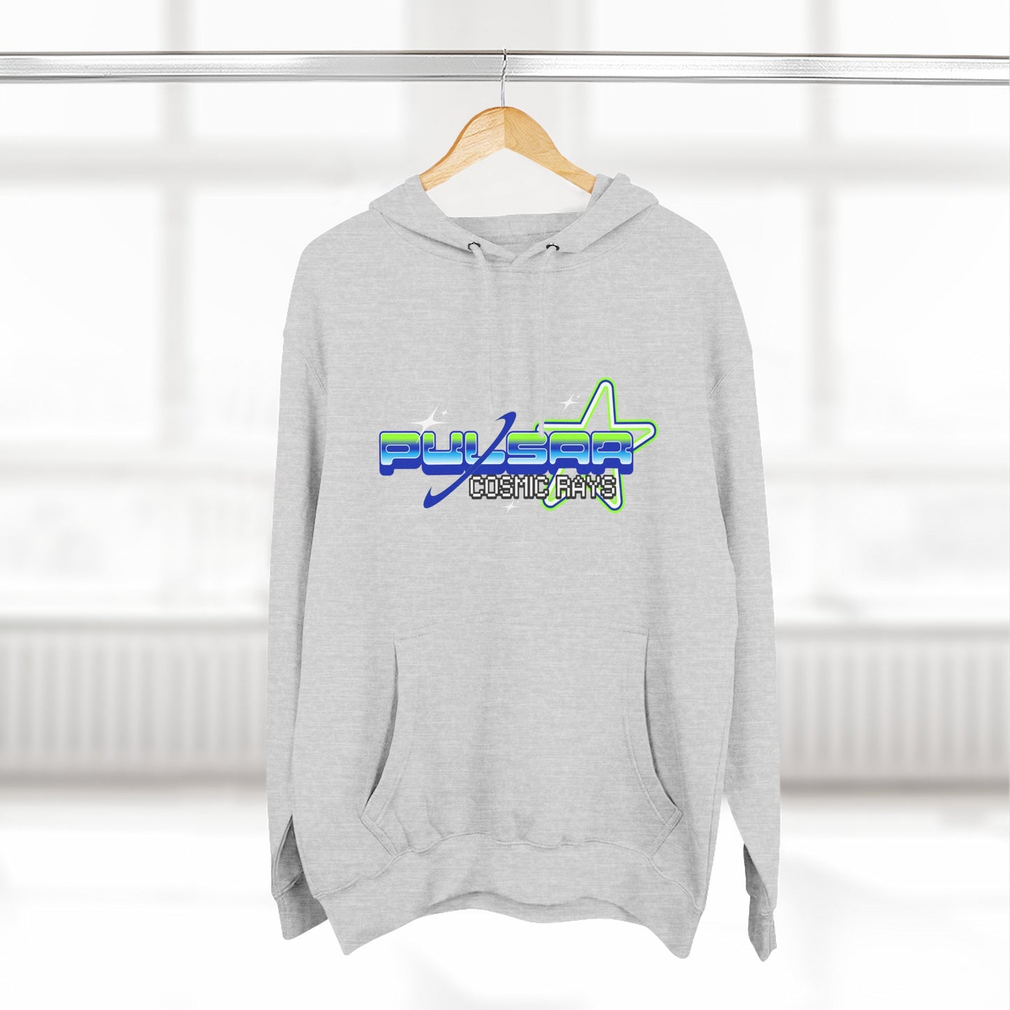 PULSAR Cosmic Ray Hoodie | Y2K Starburst Edition