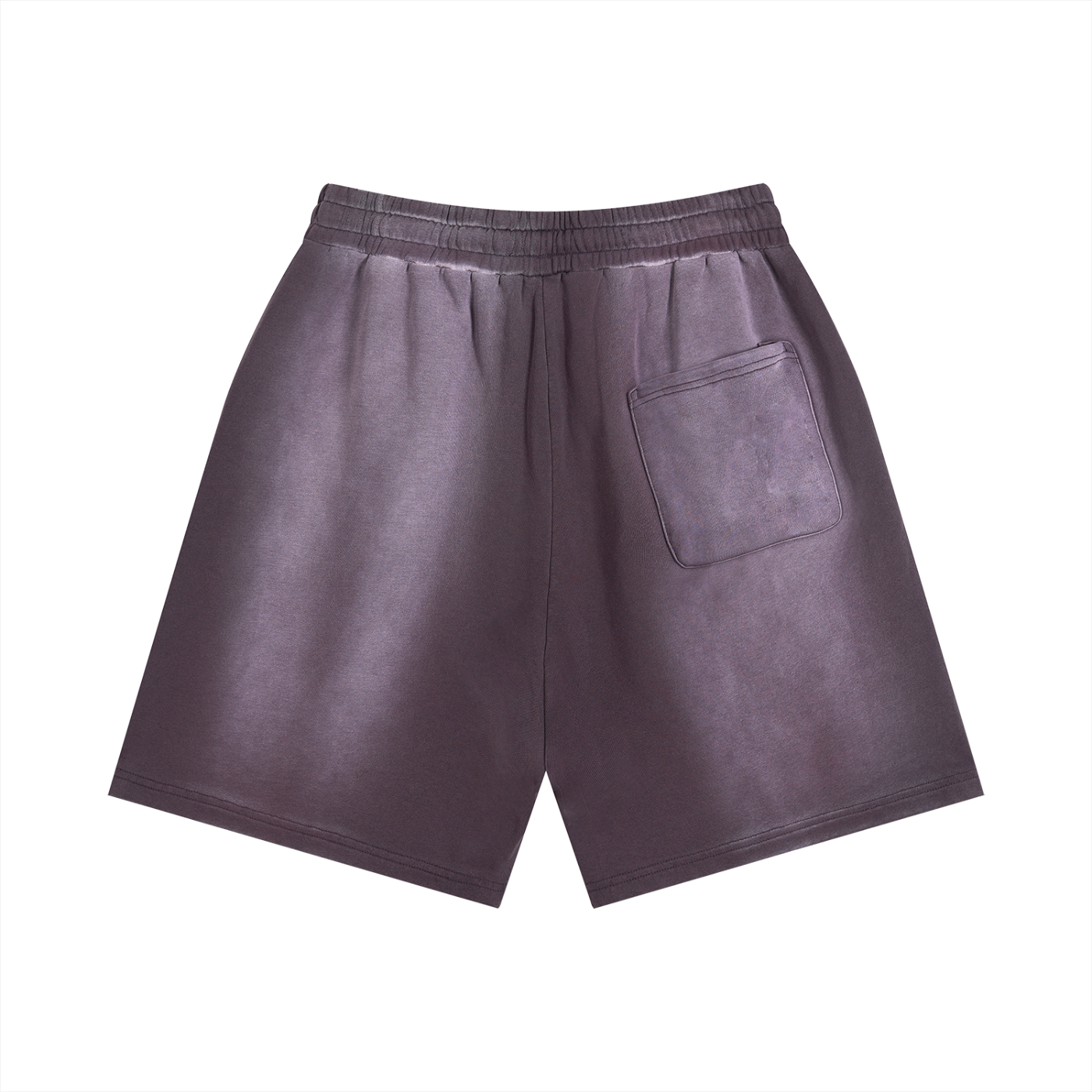 Sun Faded Distressed Cotton Shorts