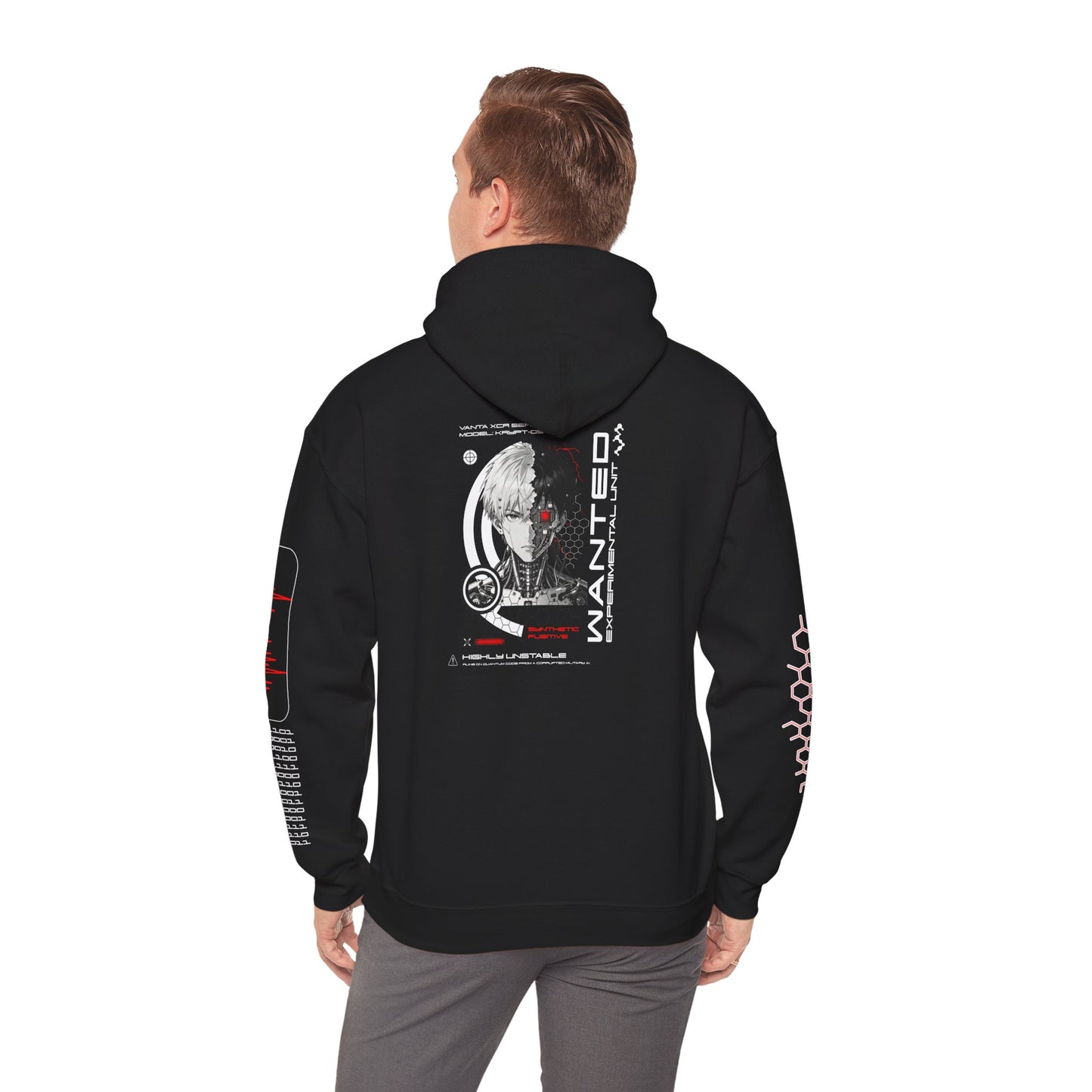 KRYPT-09 AI Adult Hoodie – Vanta XCR Series