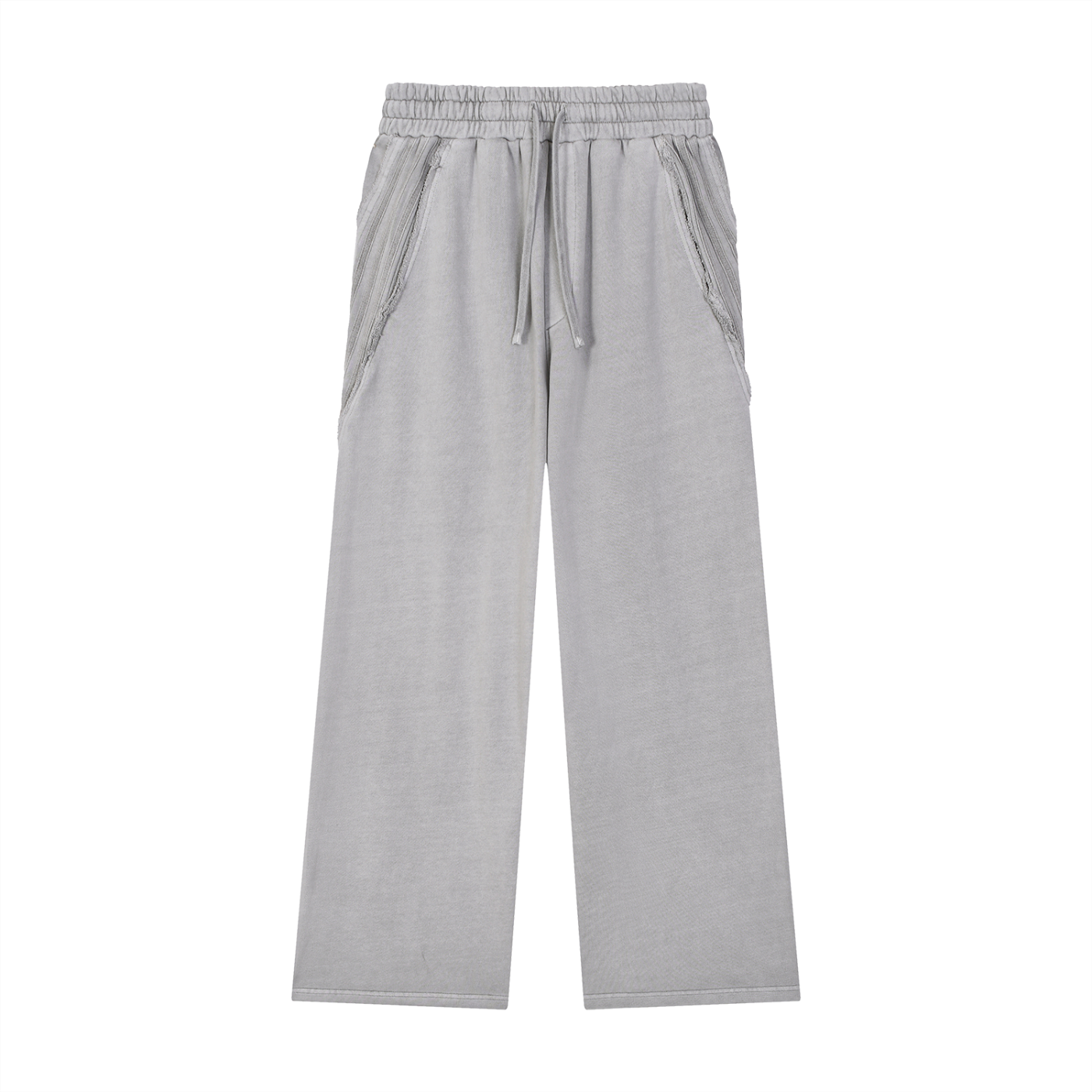unisex cotton sweatpants,washed vintage pants,raw edge,streetwear sweatpants,thick cotton pants,outdoor street style,MARLO Fashions,heavyweight sweatpants