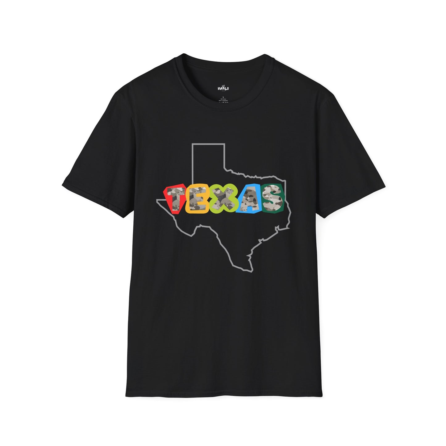 Texas Graphic Tee, Unisex Softstyle T-Shirt, Texas Pride Shirt, Casual Wear, Gift for Texans, Summer Apparel