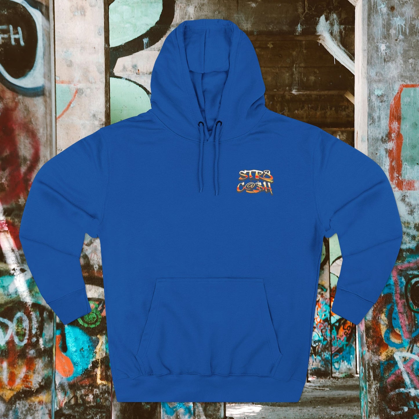 STR8 C@$H Flame Hoodie – Urban Heat, No Cap