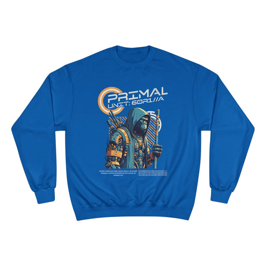 Primal Unit 60R1//A Sweatshirt | Cyberpunk Sweatshirt