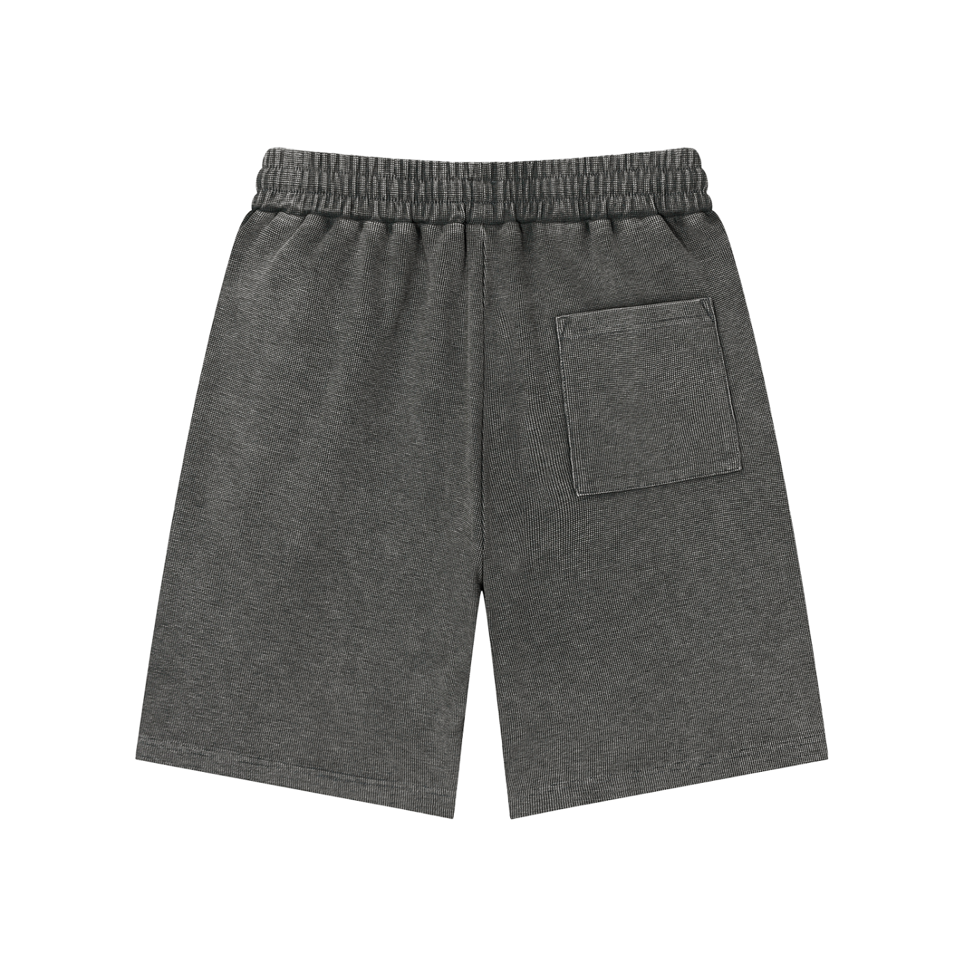 unisex waffle knit shorts,mineral wash shorts,cotton blend shorts,textured streetwear shorts,vintage casual shorts,MARLO Fashions,breathable summer shorts