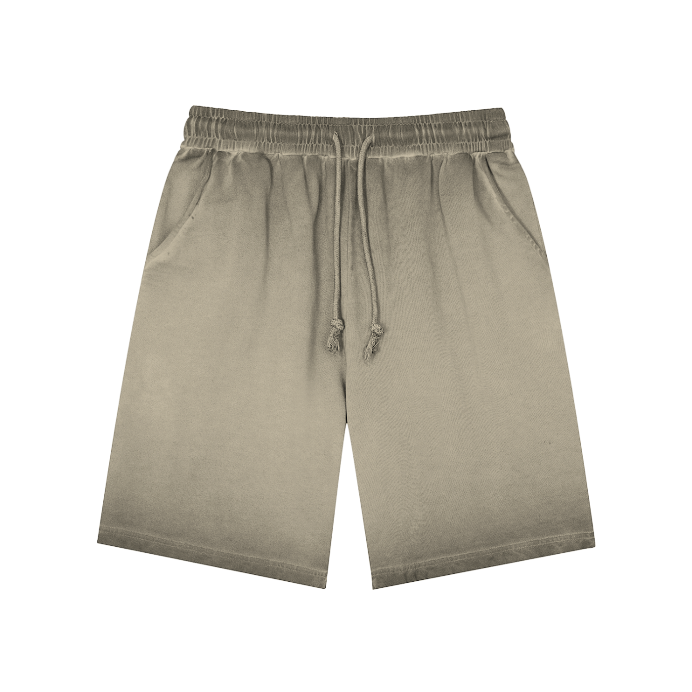 Reverse Dyed Cotton Shorts