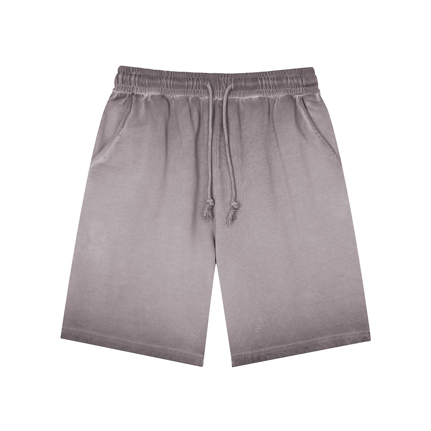 Reverse Dyed Cotton Shorts