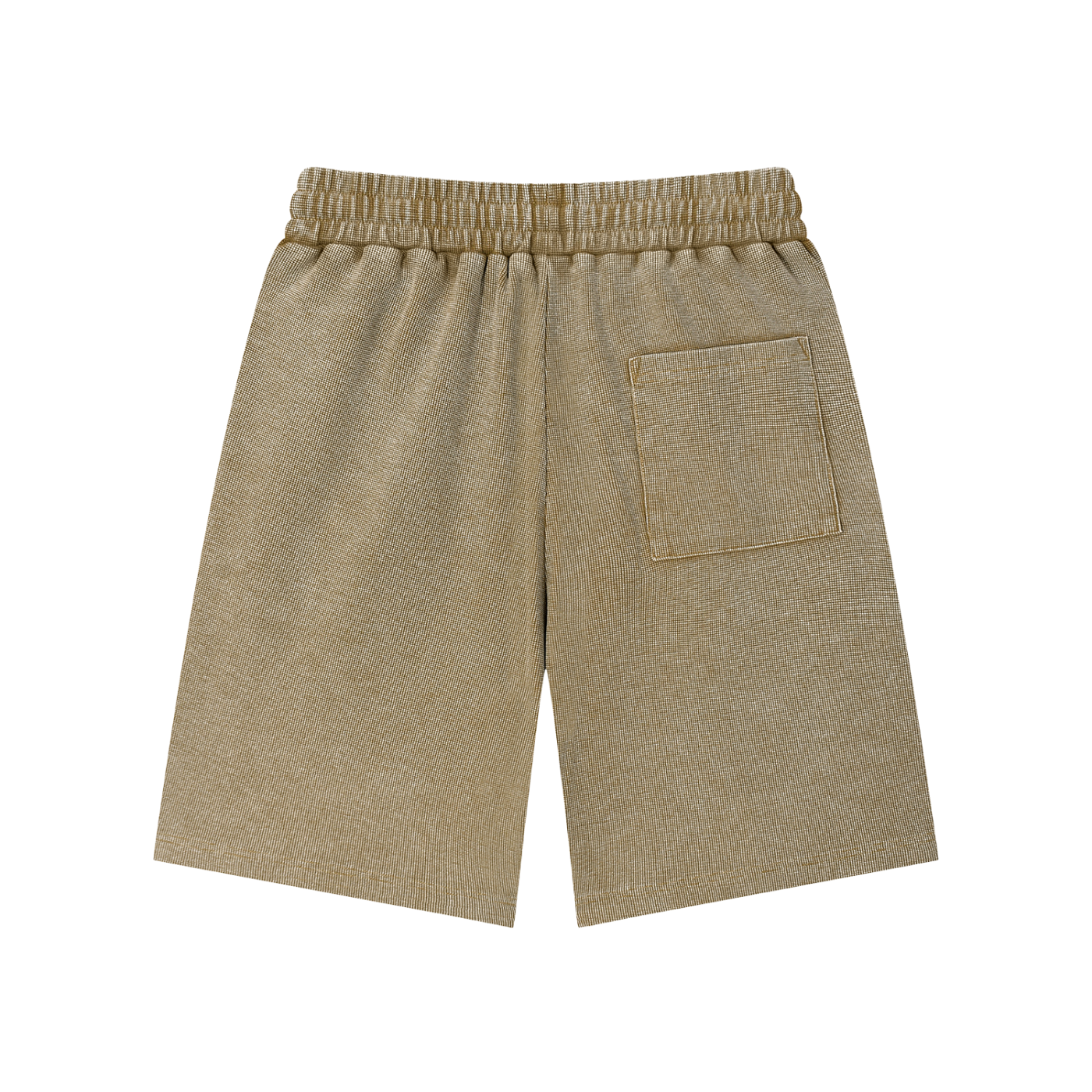 unisex waffle knit shorts,mineral wash shorts,cotton blend shorts,textured streetwear shorts,vintage casual shorts,MARLO Fashions,breathable summer shorts