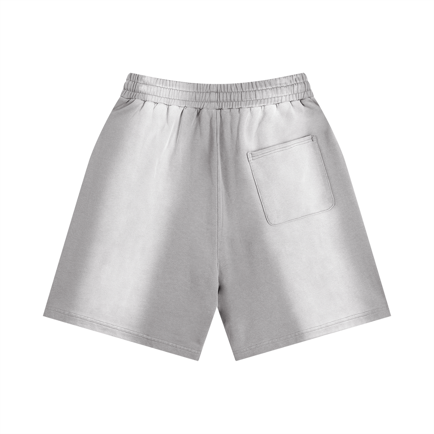 Sun Faded Distressed Cotton Shorts