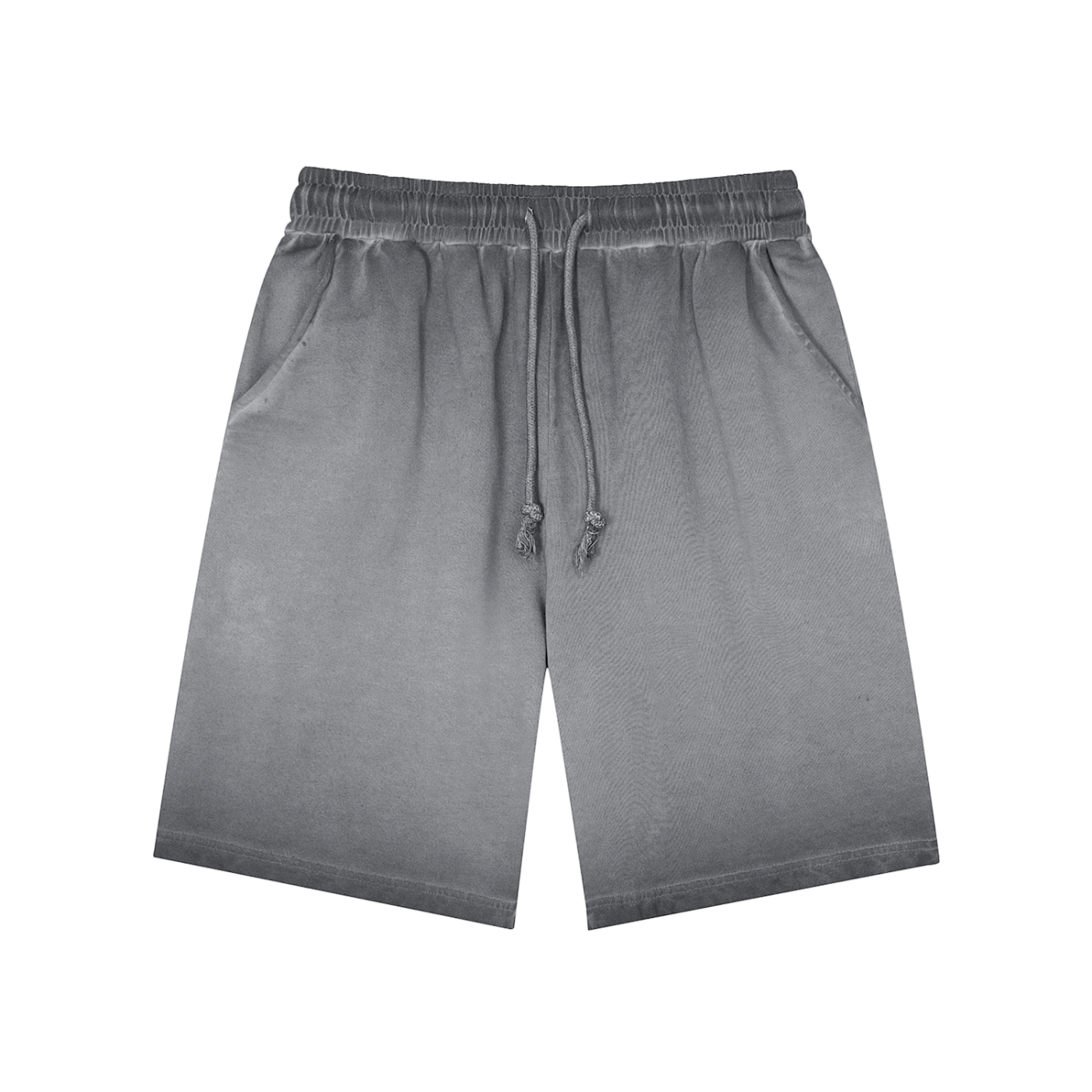 Reverse Dyed Cotton Shorts