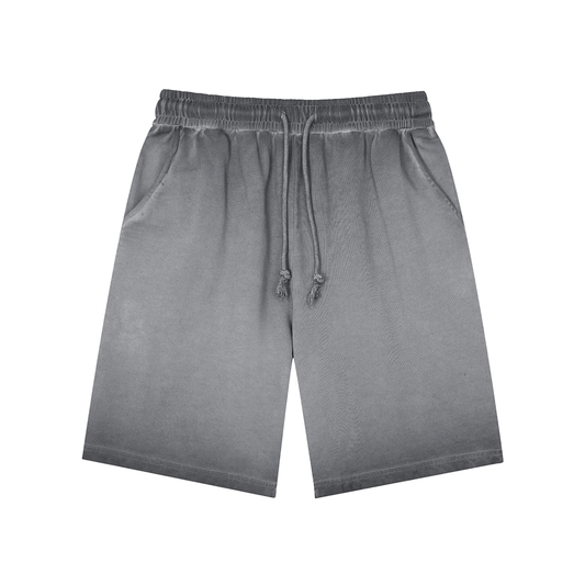 Reverse Dyed Cotton Shorts