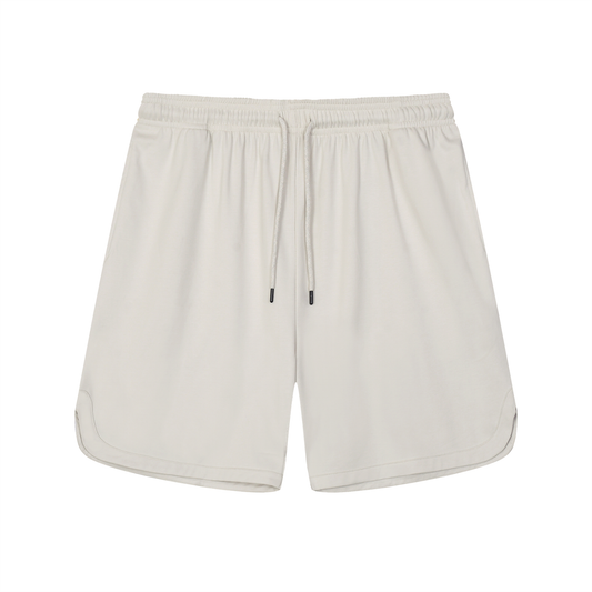 Quick-Dry Cotton Blend Active Shorts