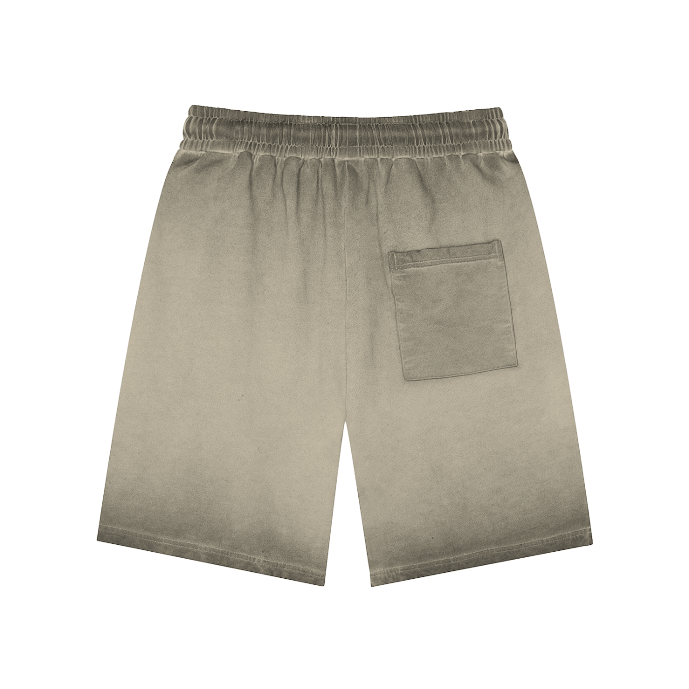 Reverse Dyed Cotton Shorts