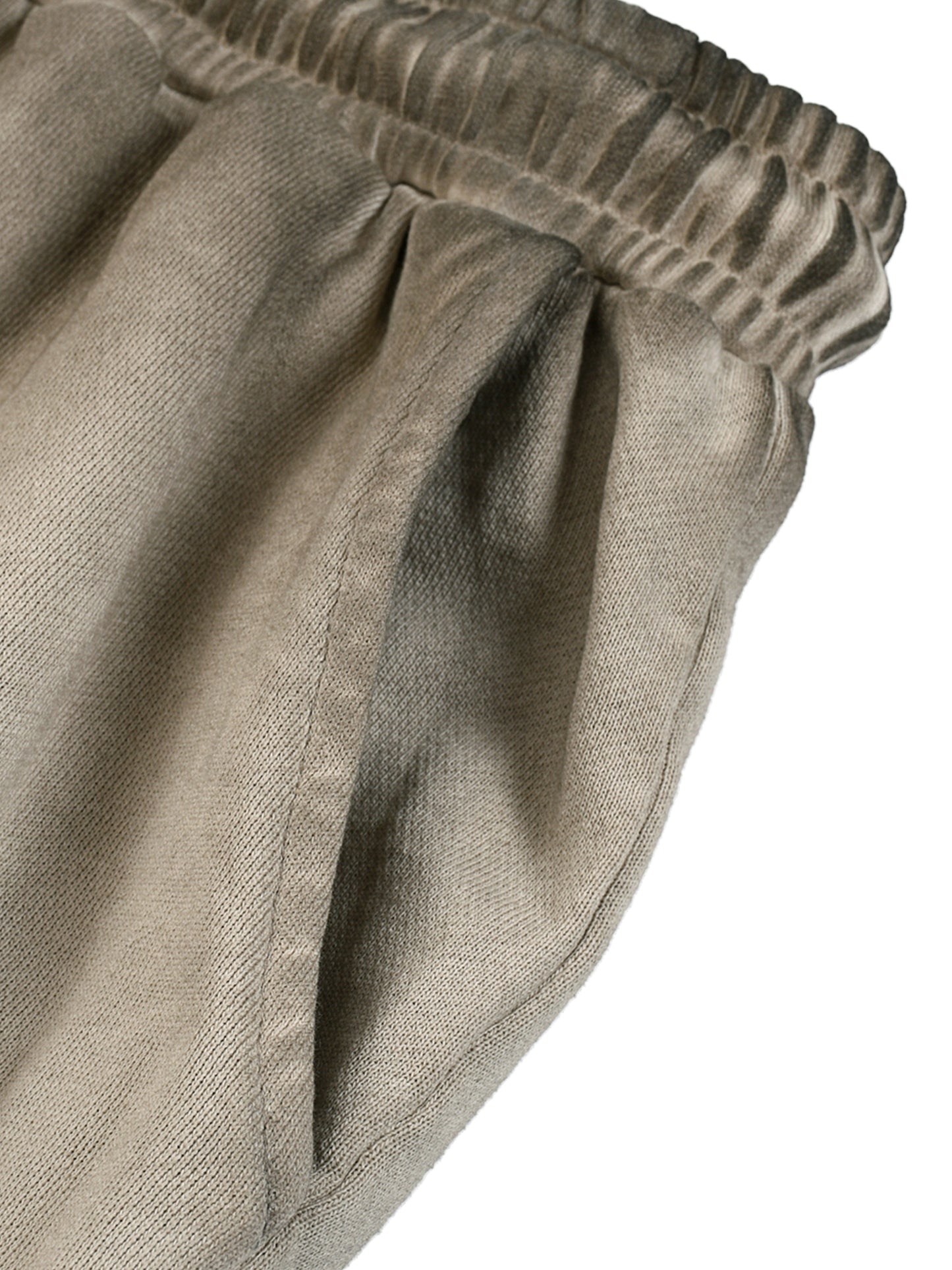 Reverse Dyed Cotton Shorts