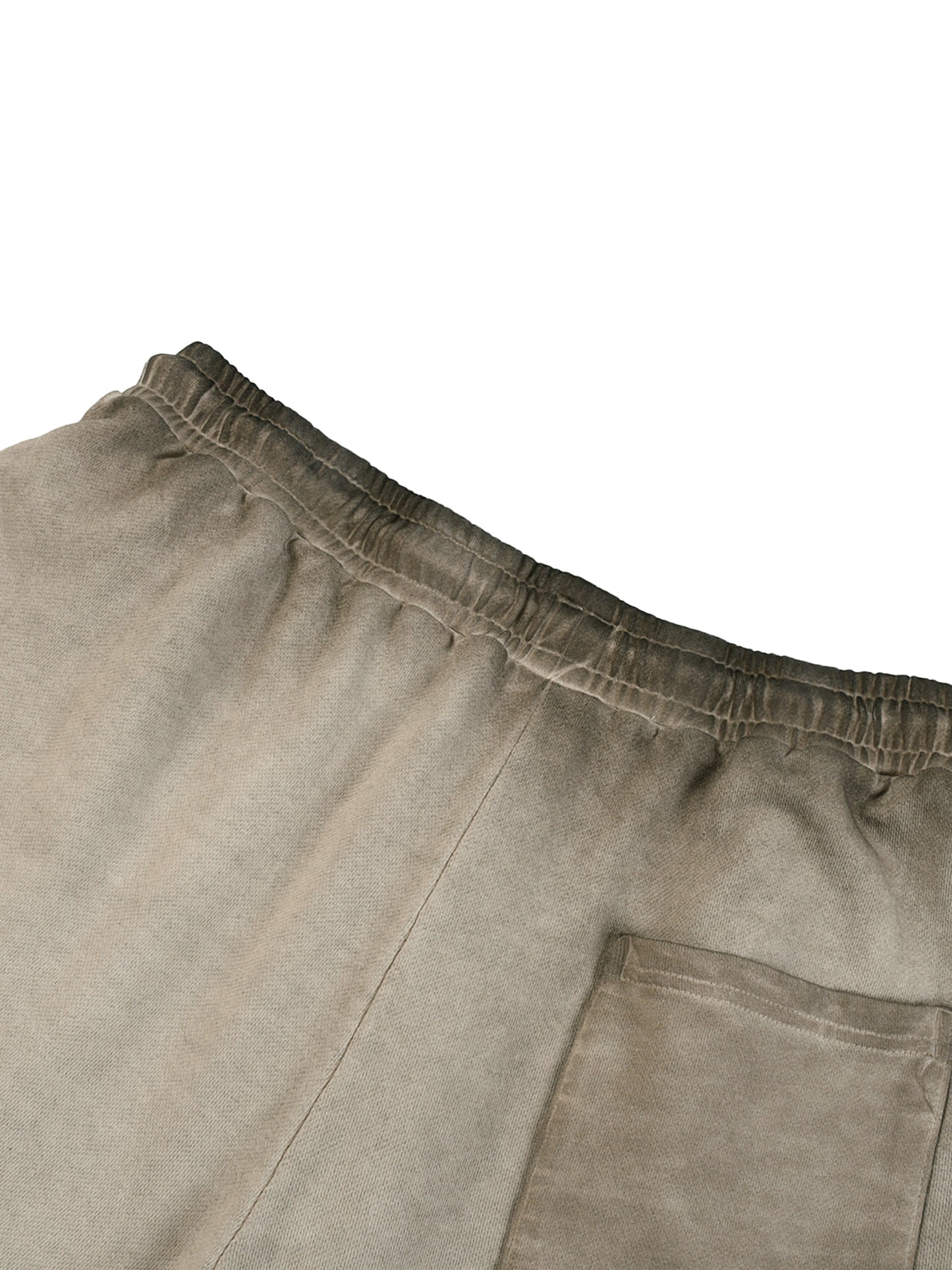 Reverse Dyed Cotton Shorts