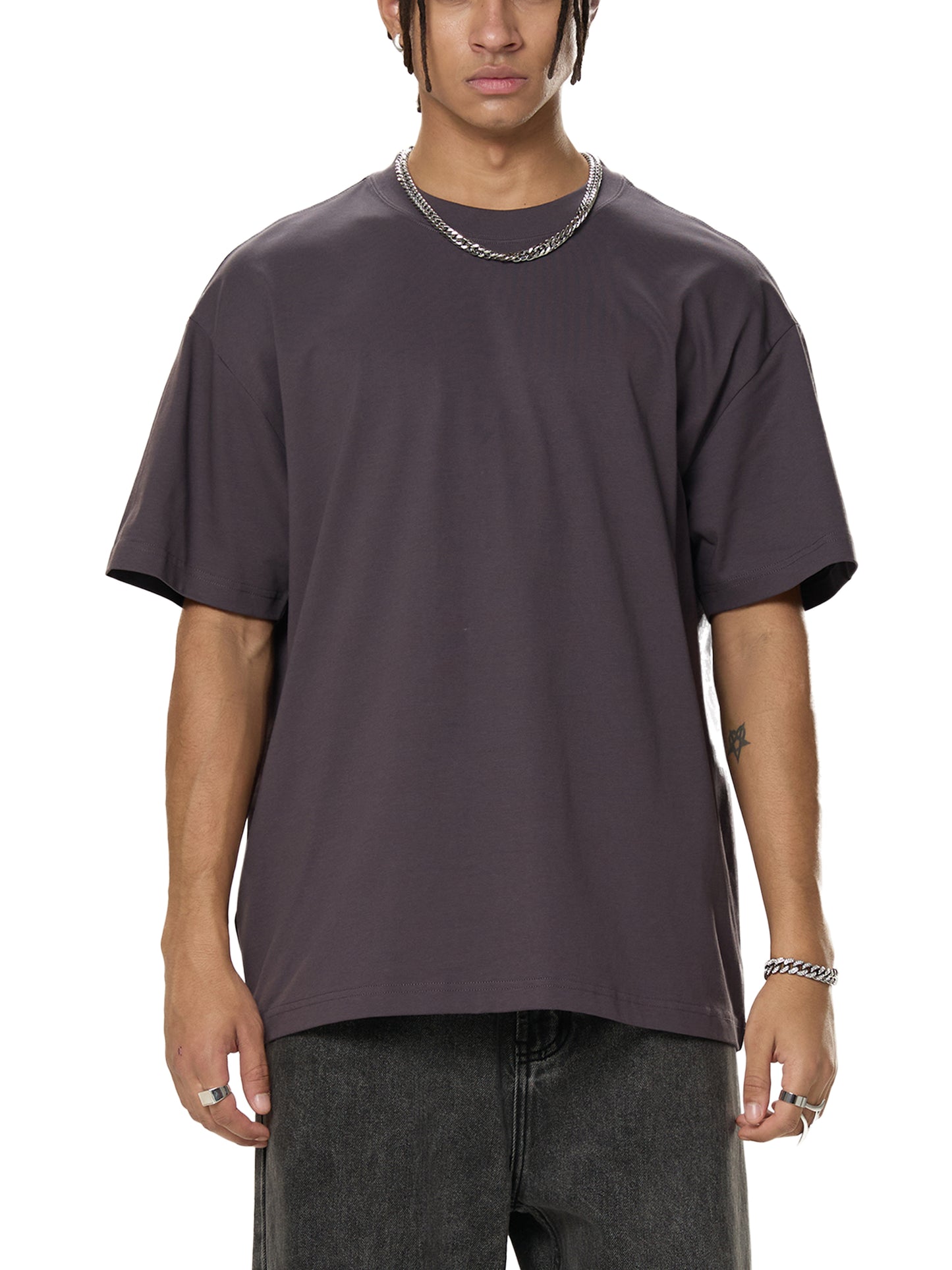 unisex logo t-shirt,MF star tee,quick-dry cotton blend shirt,oversized streetwear tee,Sorona fabric,MARLO Fashions