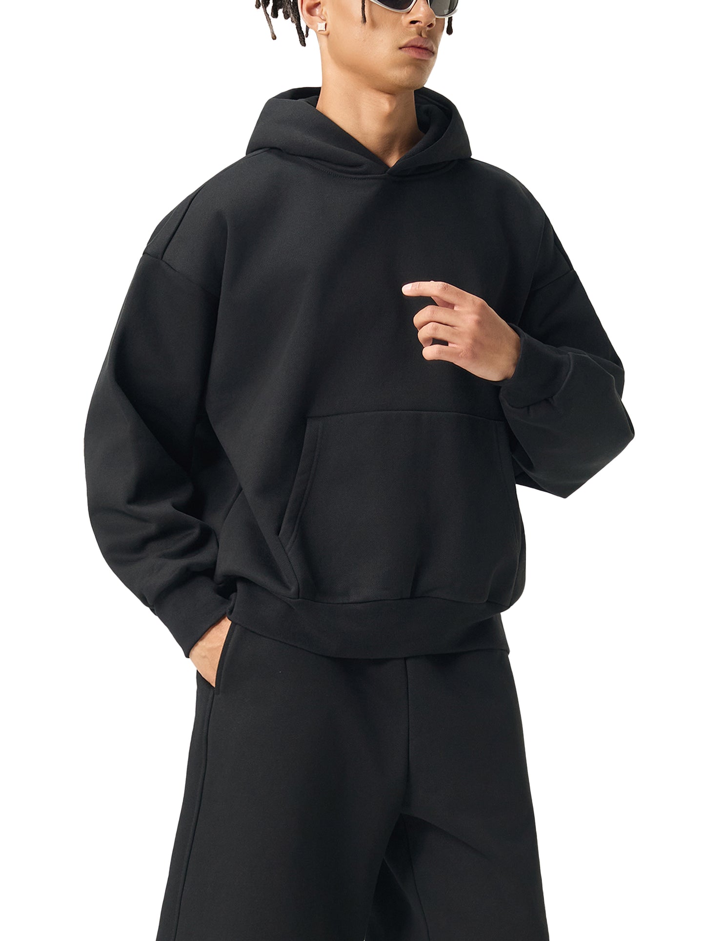 Unisex Oversized Hoodie,Heavyweight Hoodie,Thick Hoodie,Drop Shoulder Hoodie,Hooded Sweatshirt for Men,Cotton Polyester Hoodie,Streetwear Hoodie,MARLO Fashions,Oversized Fit Hoodie,Blank Oversized Hoodie