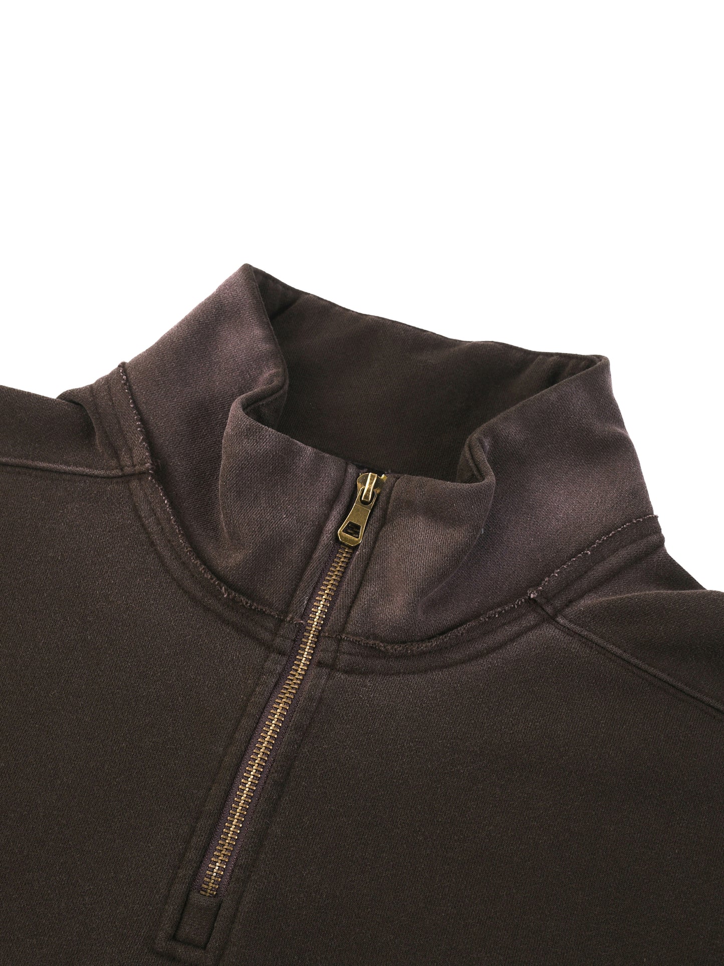unisex quarter-zip sweatshirt,faded cotton blend pullover,vintage streetwear top,midweight cotton blend,minimalist street style,MARLO Fashions