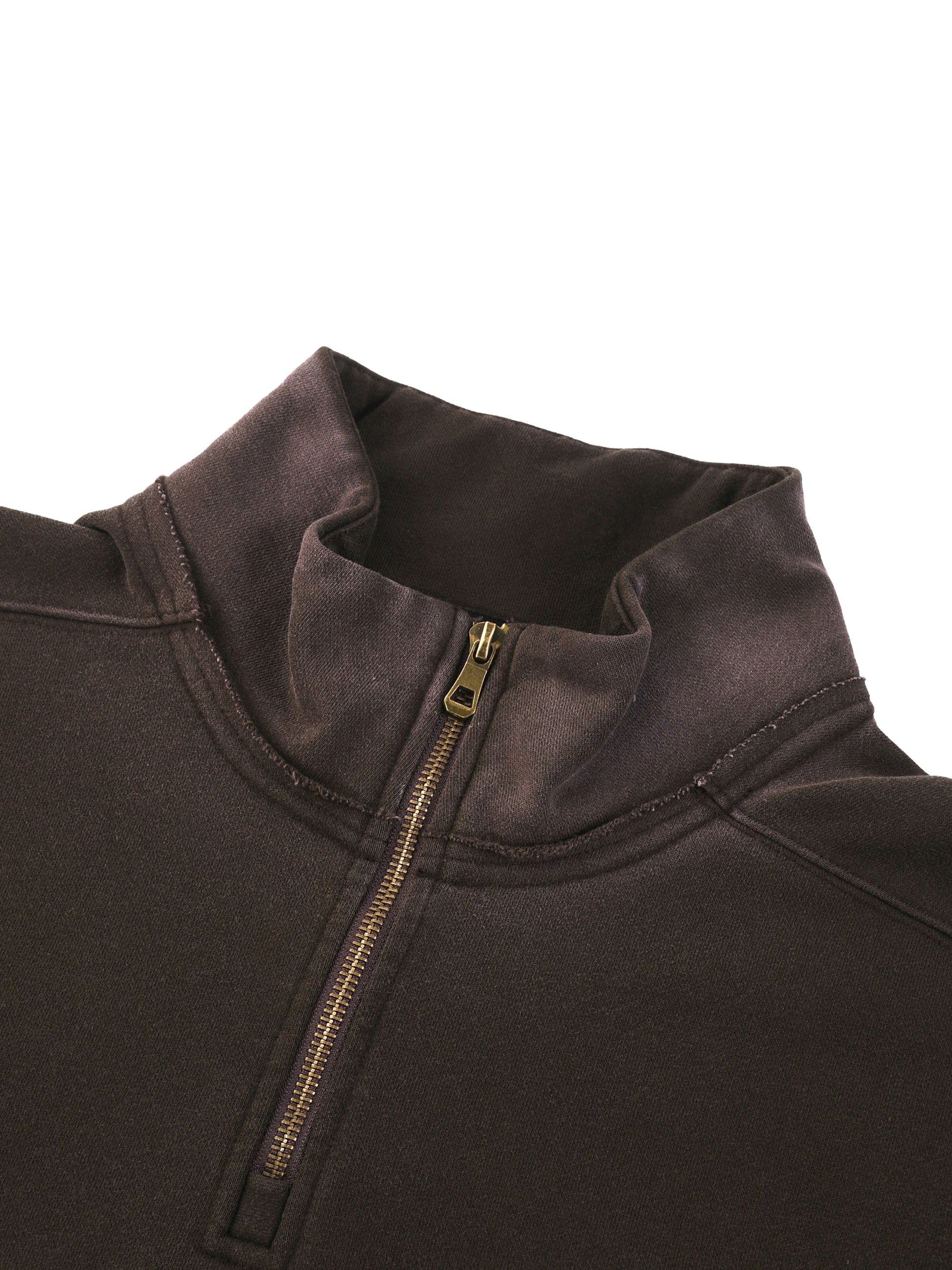 unisex quarter-zip sweatshirt,faded cotton blend pullover,vintage streetwear top,midweight cotton blend,minimalist street style,MARLO Fashions